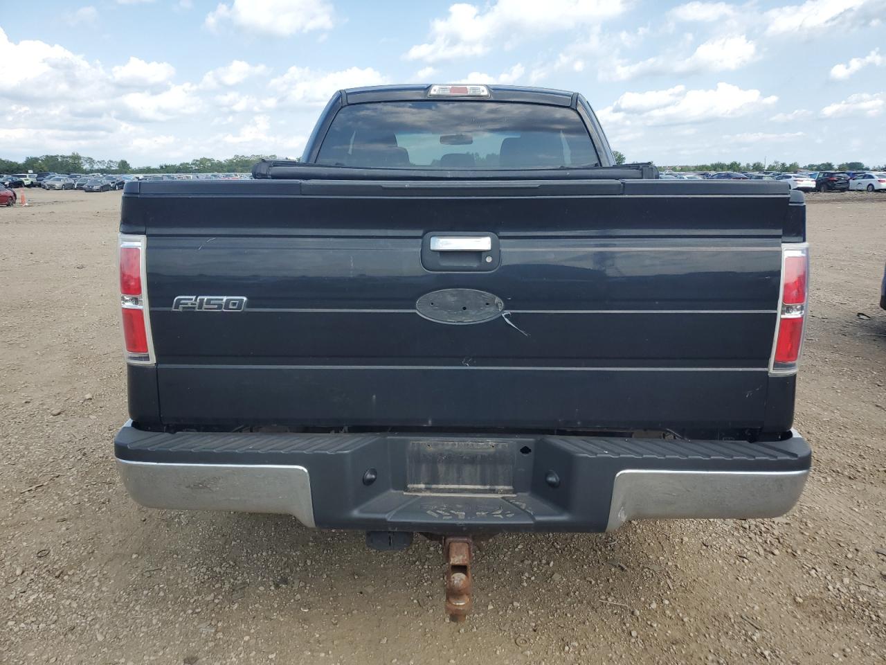 2013 Ford F150 Super Cab Black vin: 1FTEX1CM3DFB52573