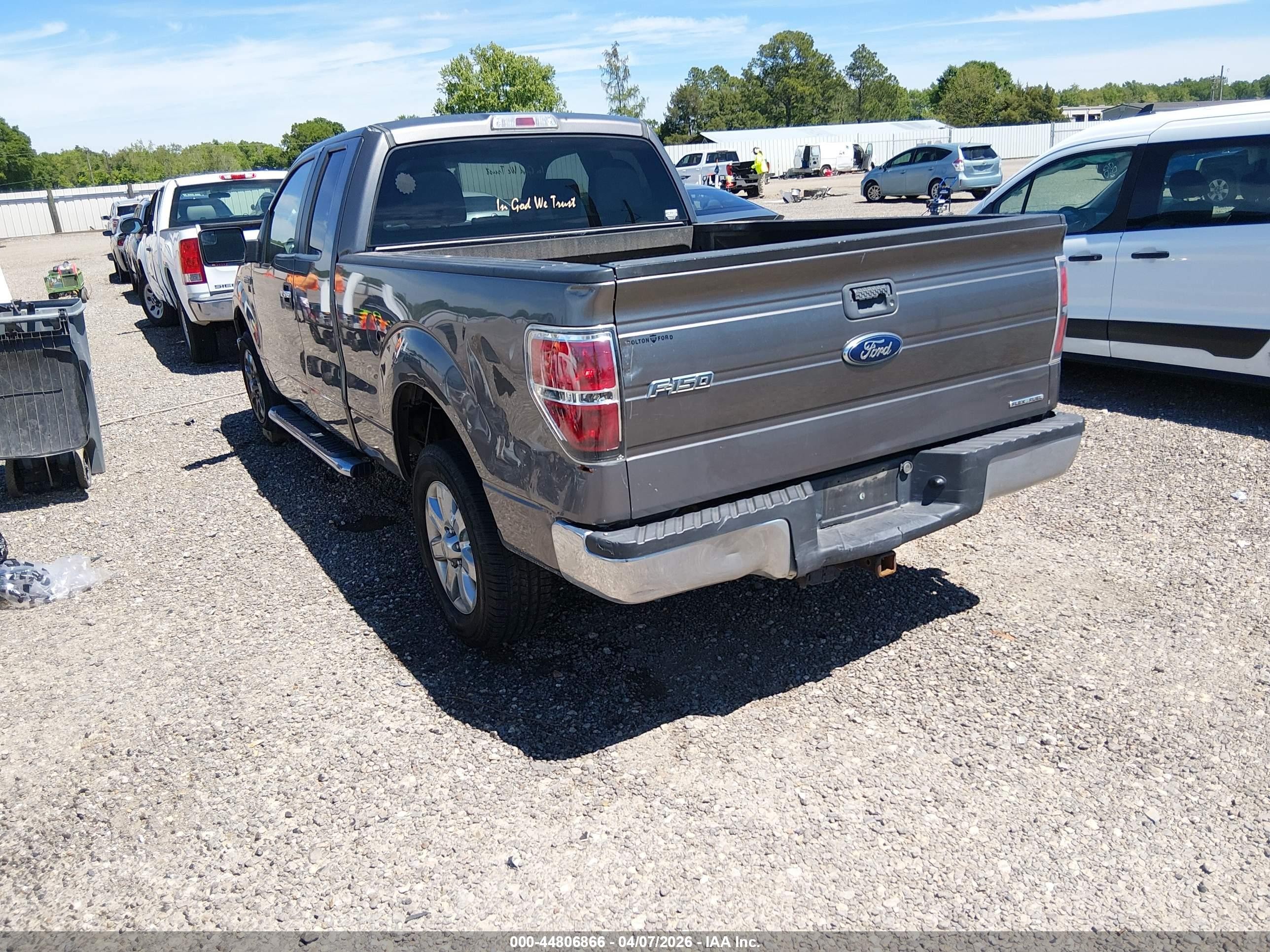 2013 Ford F-150 Xlt Gray vin: 1FTEX1CM3DFD92870