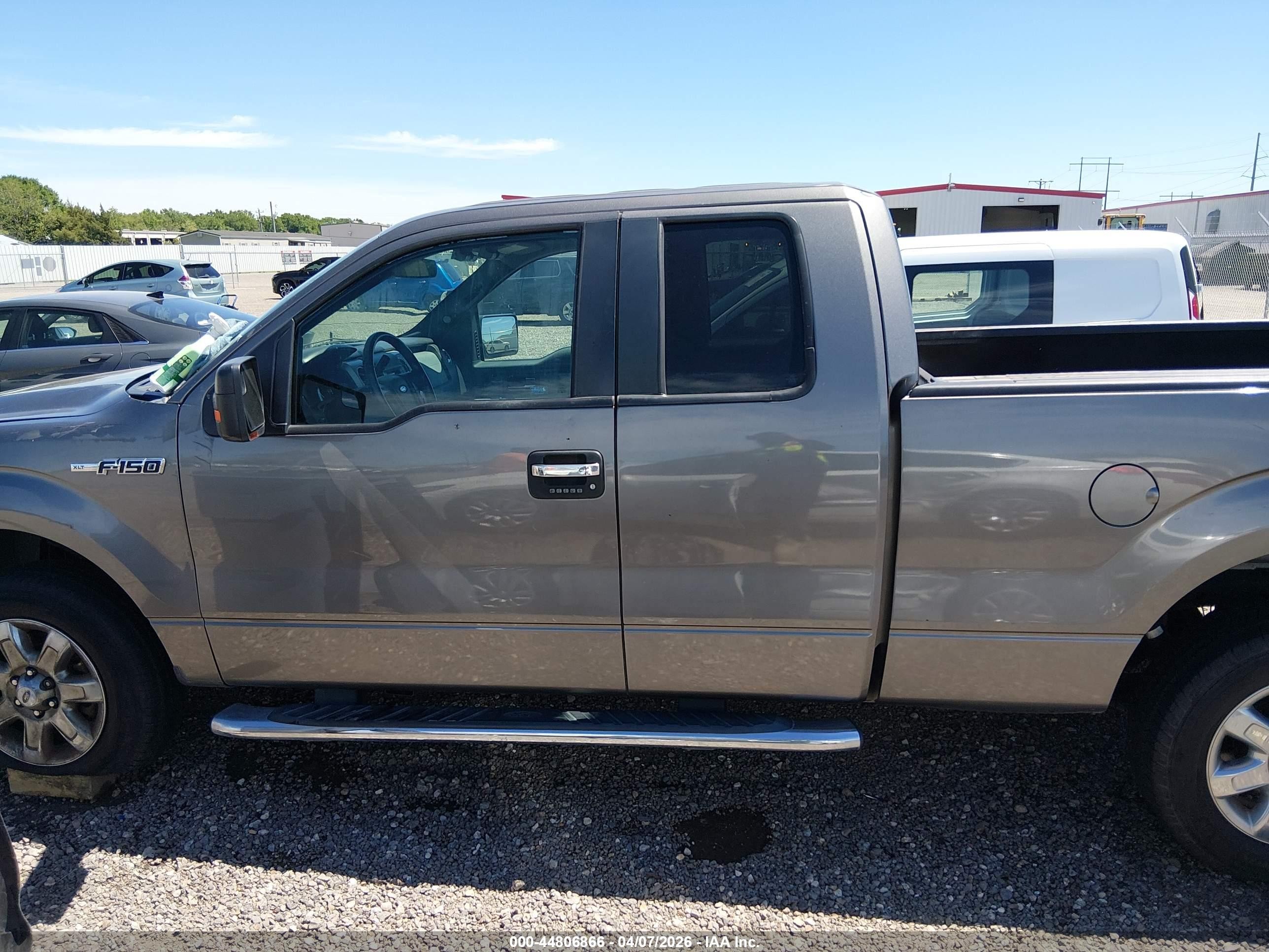 2013 Ford F-150 Xlt Gray vin: 1FTEX1CM3DFD92870