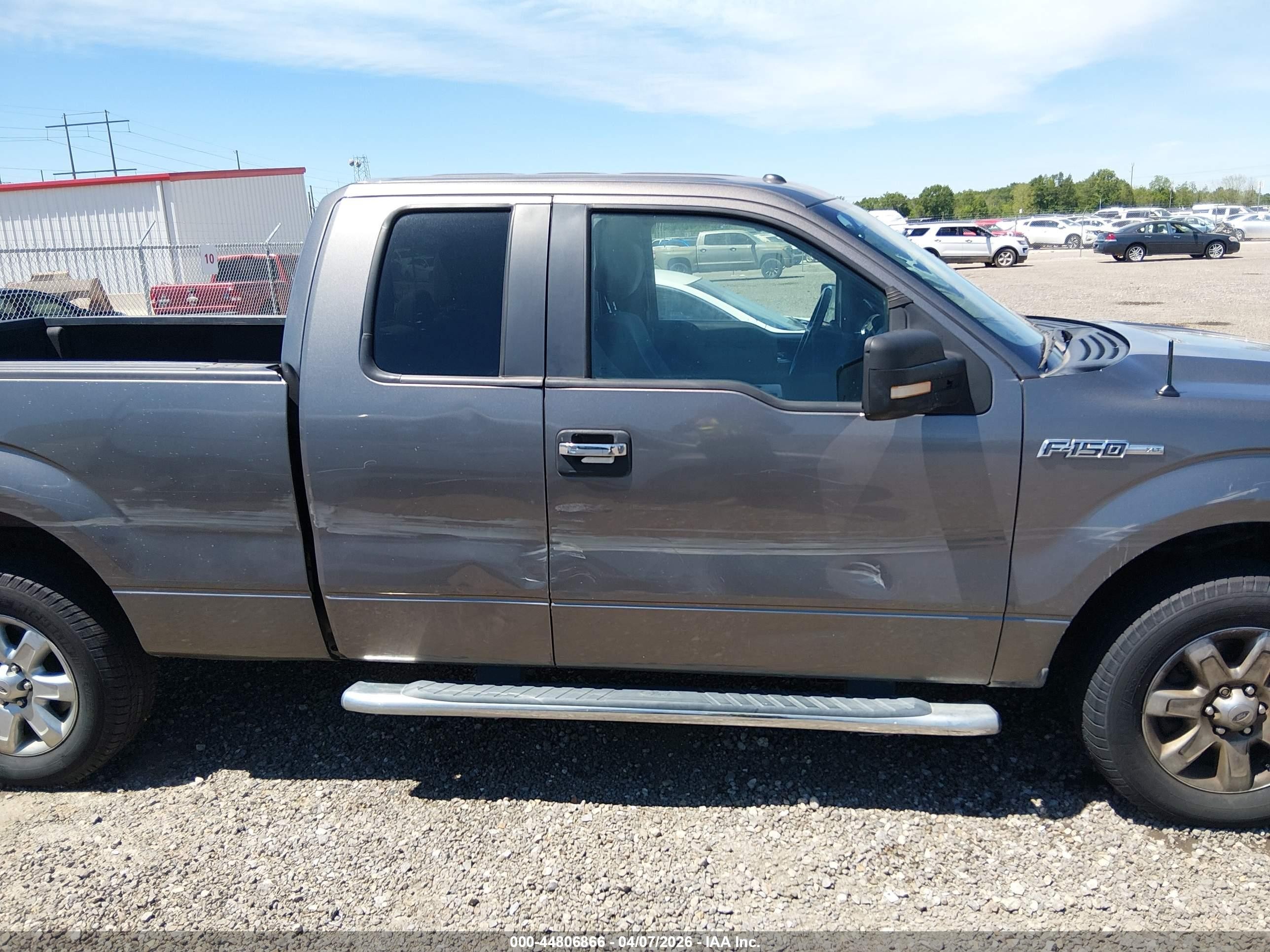 2013 Ford F-150 Xlt Gray vin: 1FTEX1CM3DFD92870