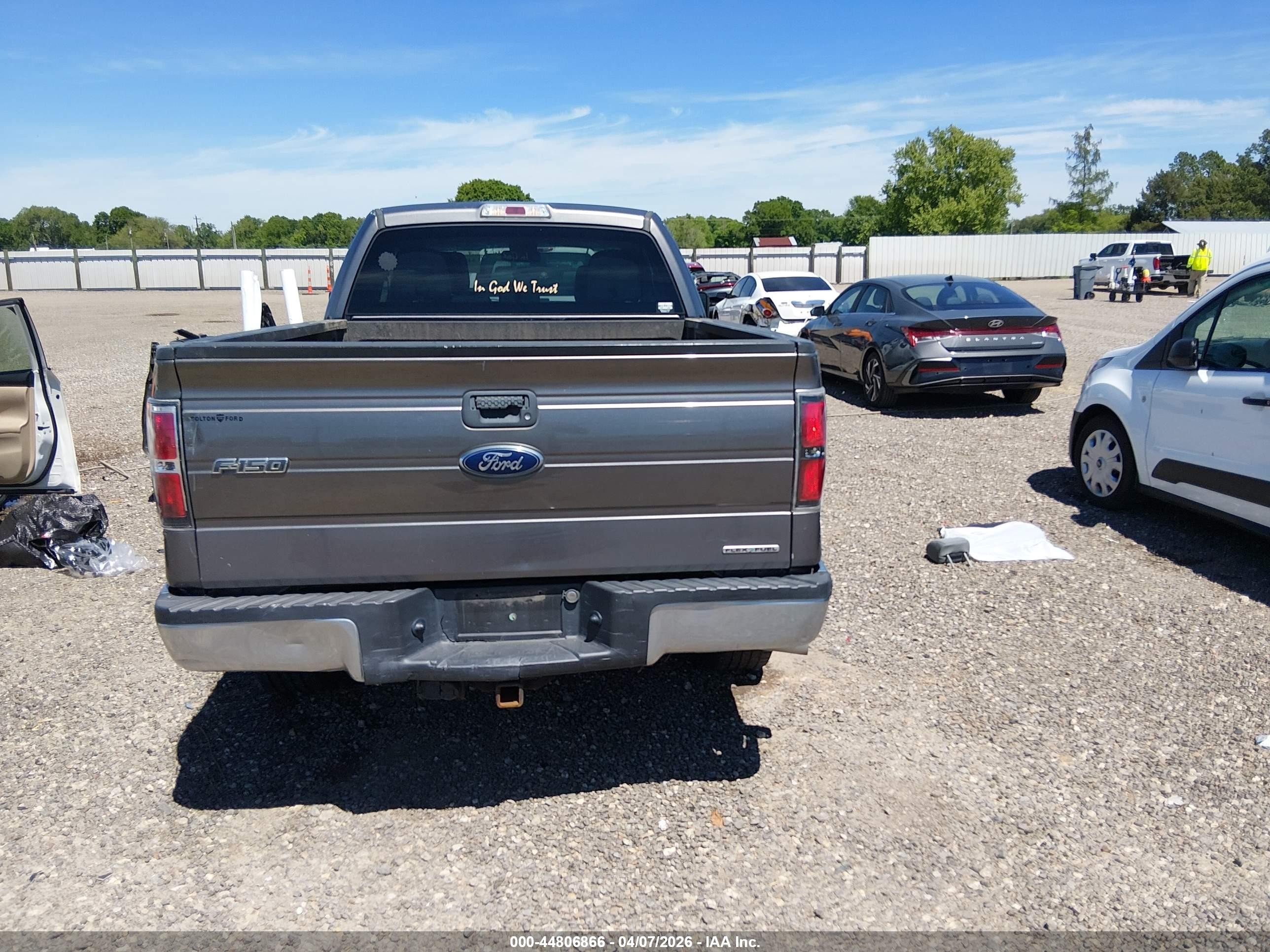 2013 Ford F-150 Xlt Gray vin: 1FTEX1CM3DFD92870