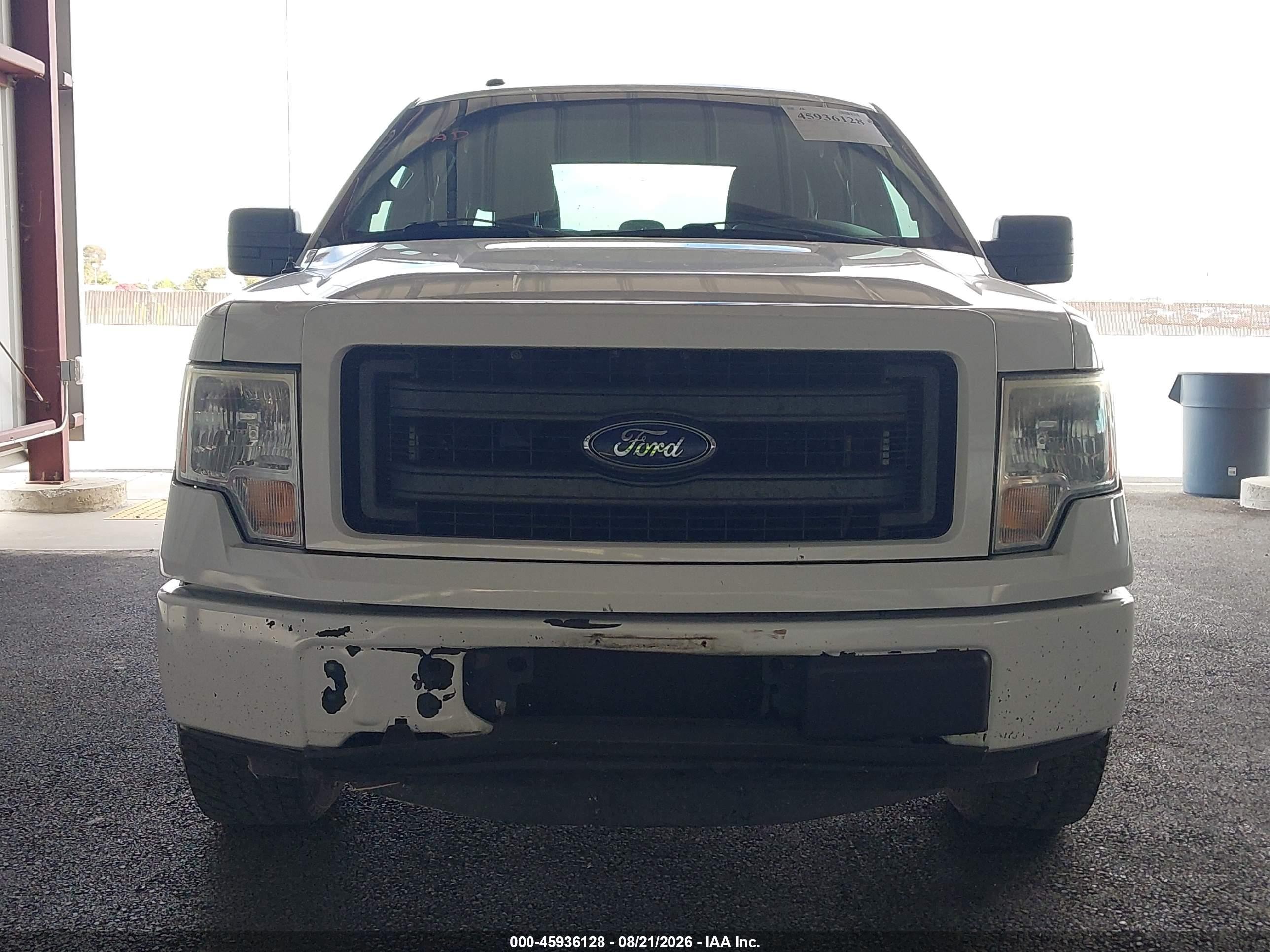2014 Ford F-150 Stx Белый vin: 1FTEX1CM3EFA33973