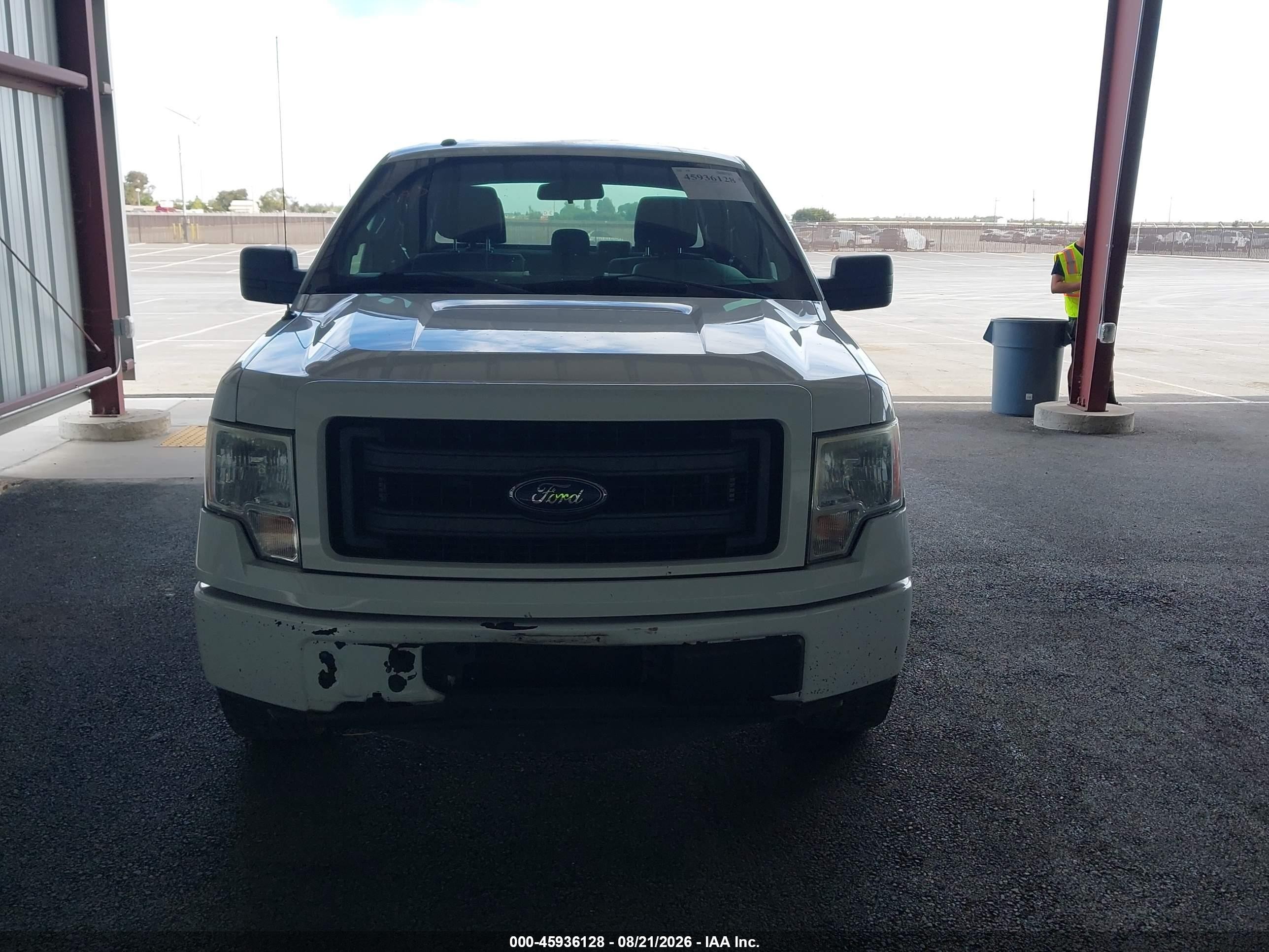 2014 Ford F-150 Stx Белый vin: 1FTEX1CM3EFA33973