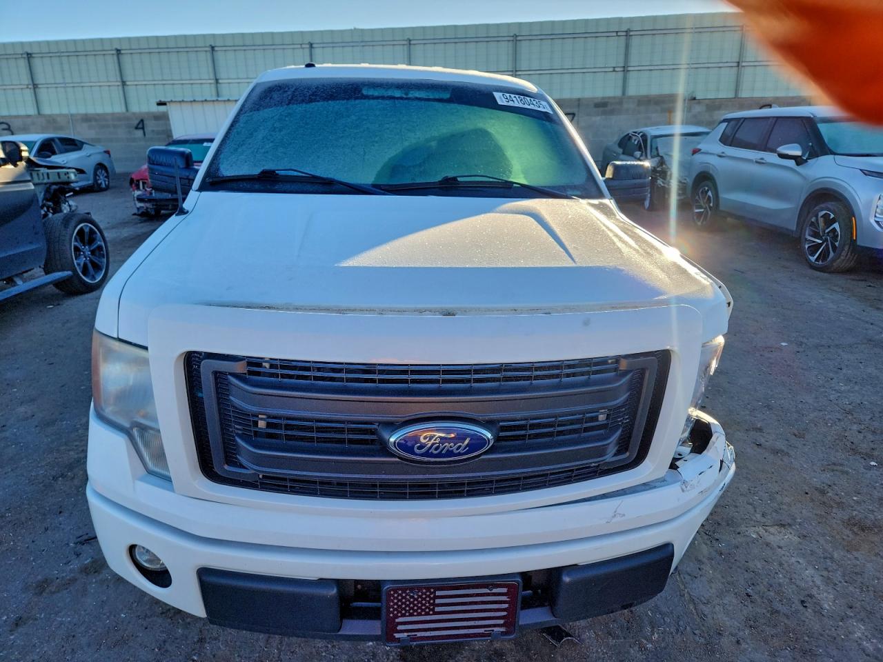 2014 Ford F150 Super Cab Белый vin: 1FTEX1CM3EFA44780