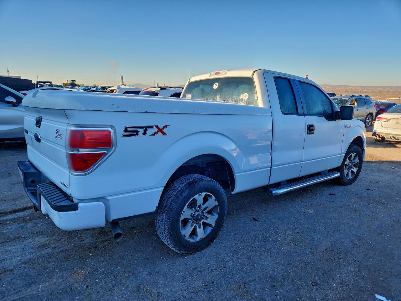 2014 Ford F150 Super Cab Белый vin: 1FTEX1CM3EFA44780