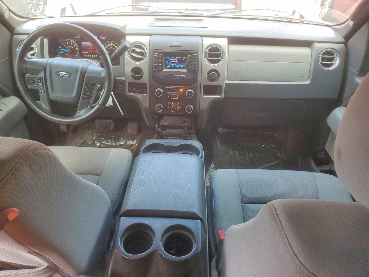 2014 Ford F150 Super Cab Red vin: 1FTEX1CM3EFB80729