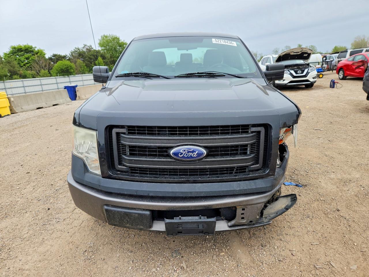 2014 Ford F150 Super Cab Black vin: 1FTEX1CM3EFD05566