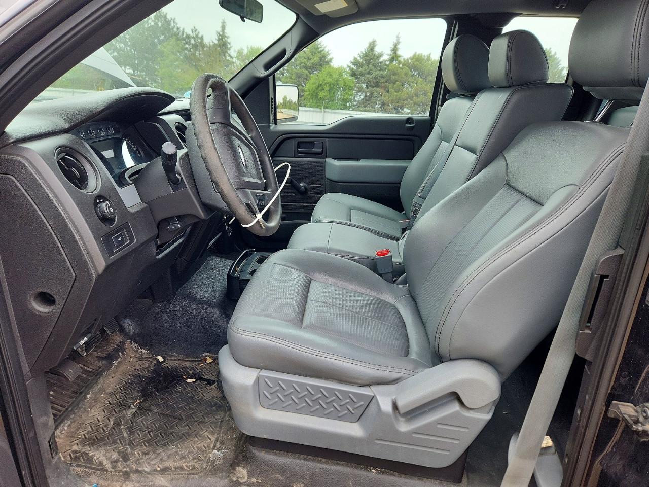 2014 Ford F150 Super Cab Black vin: 1FTEX1CM3EFD05566