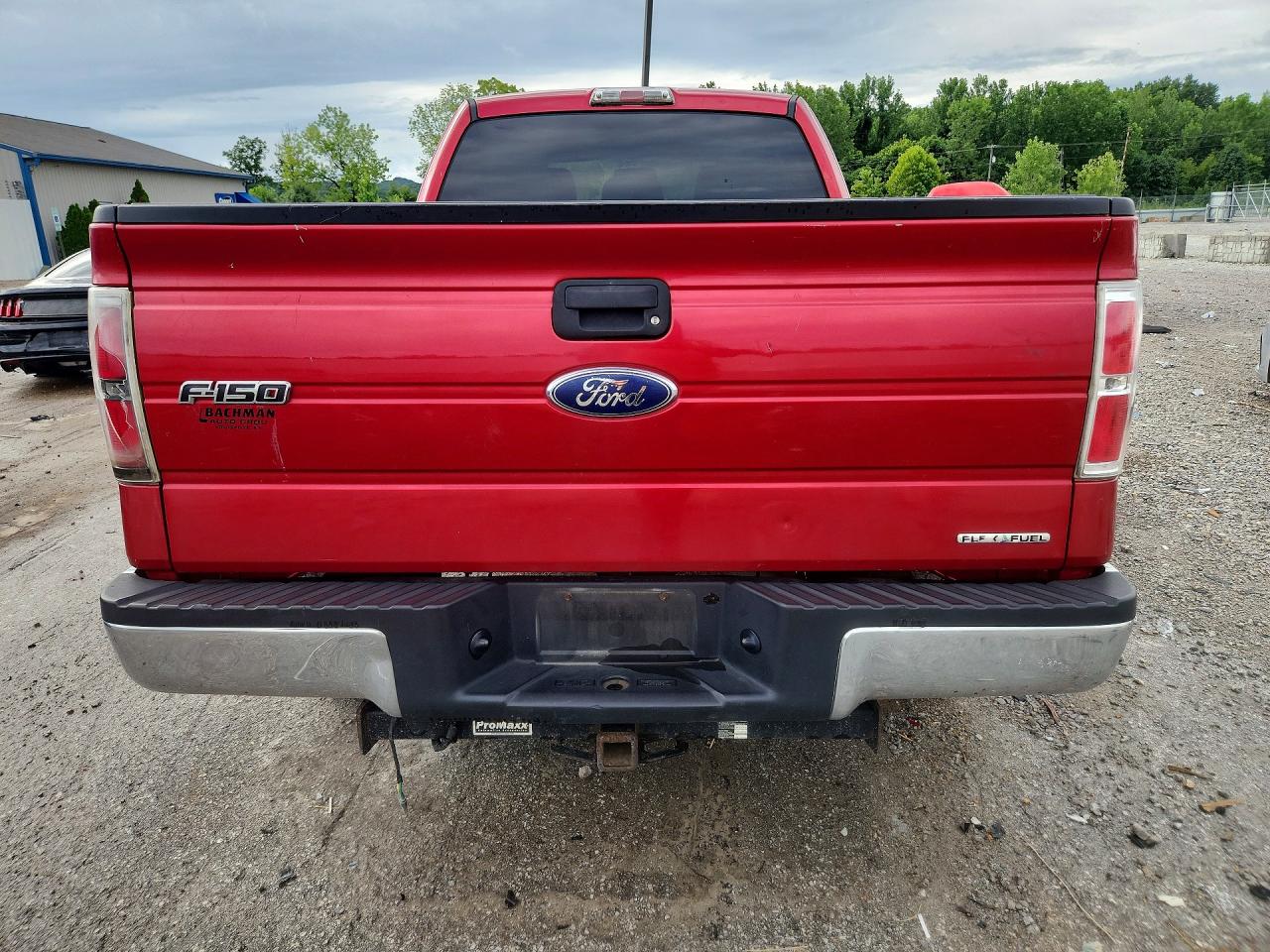 2011 Ford F150 Super Cab Red vin: 1FTEX1CM4BFA25392
