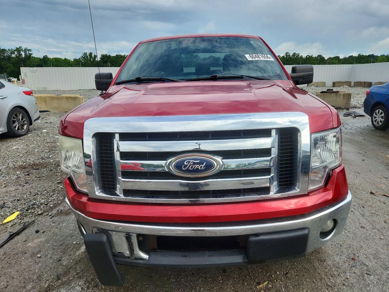 2011 Ford F150 Super Cab Red vin: 1FTEX1CM4BFA25392