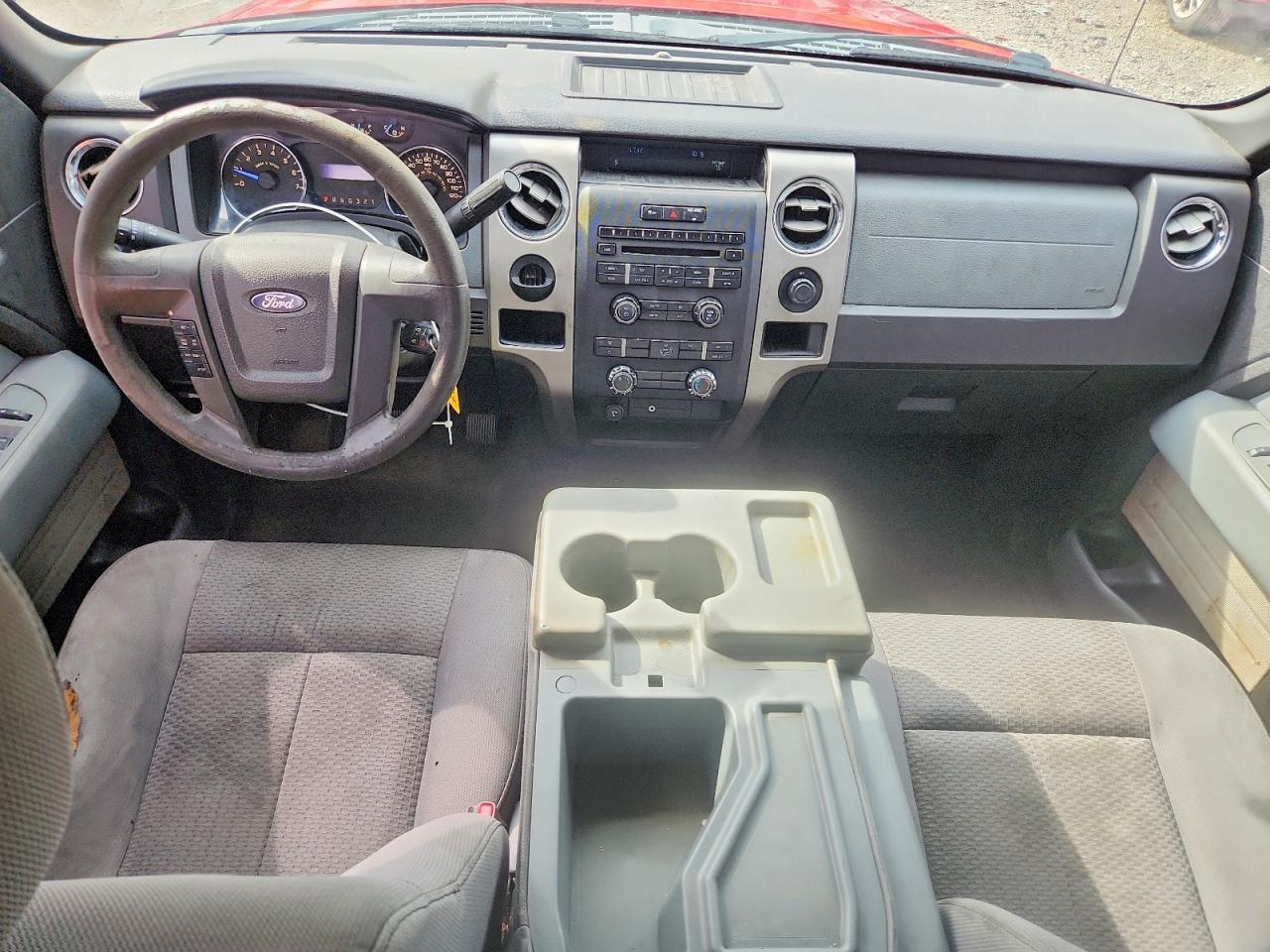 2011 Ford F150 Super Cab Red vin: 1FTEX1CM4BFA25392