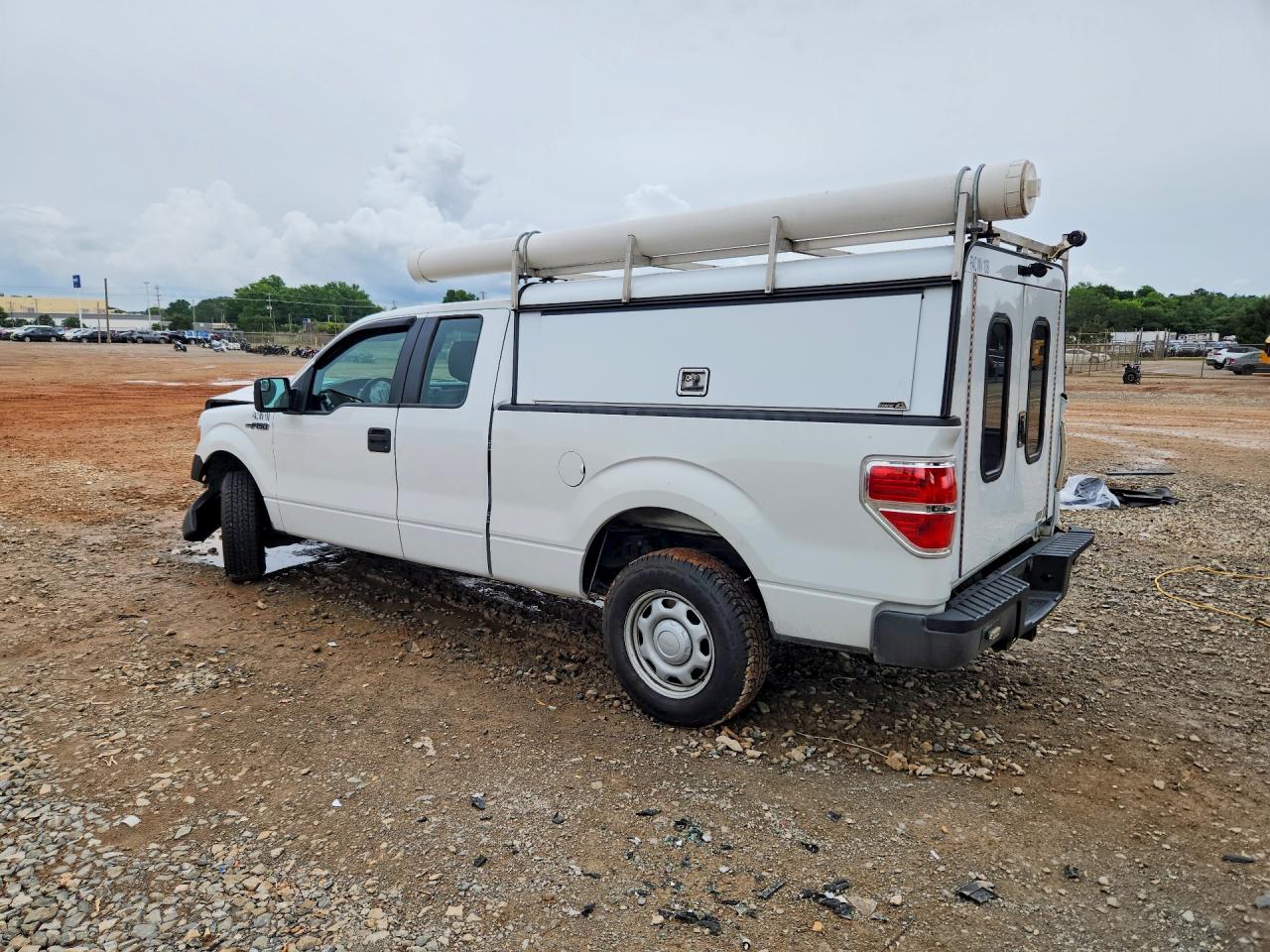 2011 Ford F150 Super Cab Белый vin: 1FTEX1CM4BFB46911