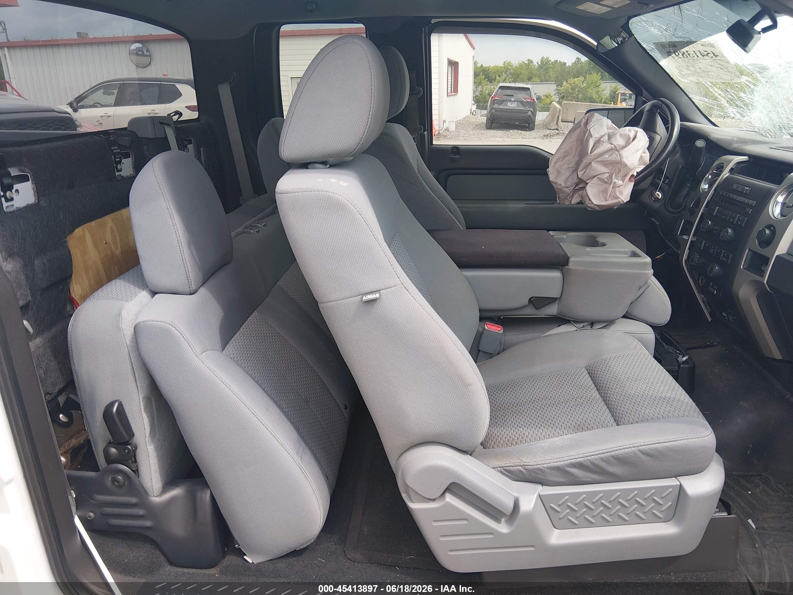 2011 Ford F-150 Xlt White vin: 1FTEX1CM4BFD19617