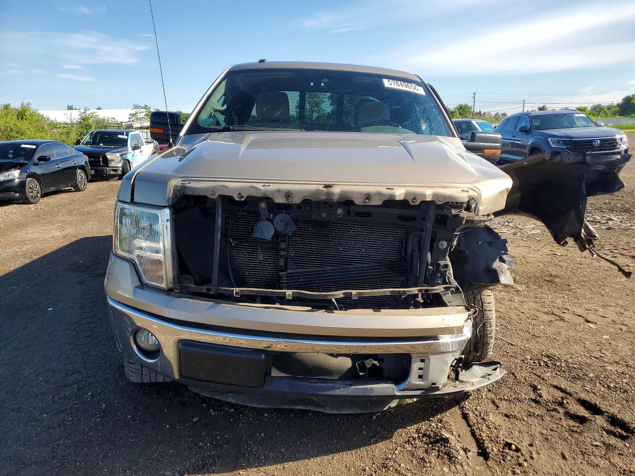 2012 Ford F150 Super Cab Gold vin: 1FTEX1CM4CFC91495