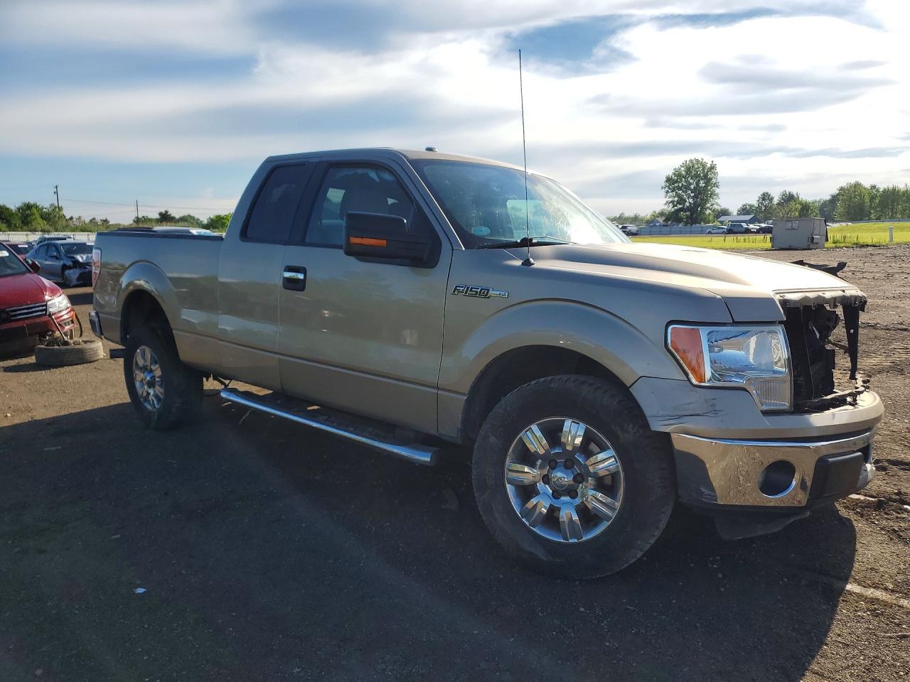 2012 Ford F150 Super Cab Gold vin: 1FTEX1CM4CFC91495