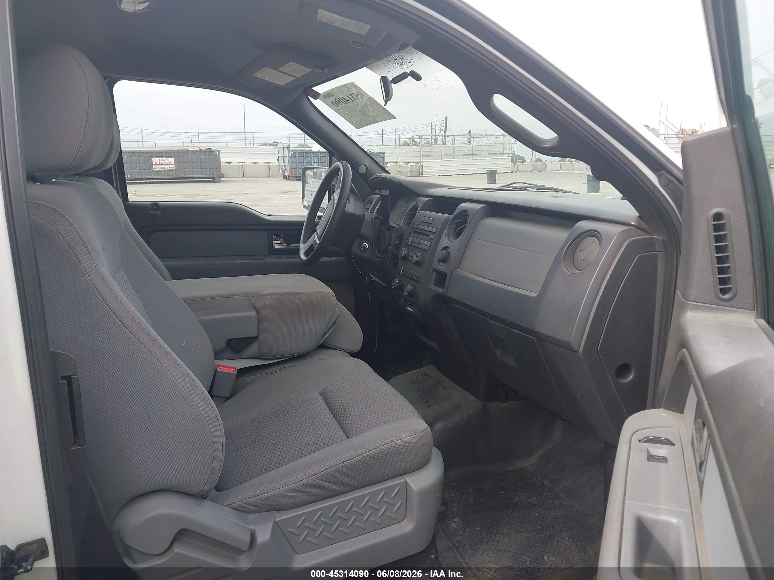 2013 Ford F-150 Xl White vin: 1FTEX1CM4DFB37838