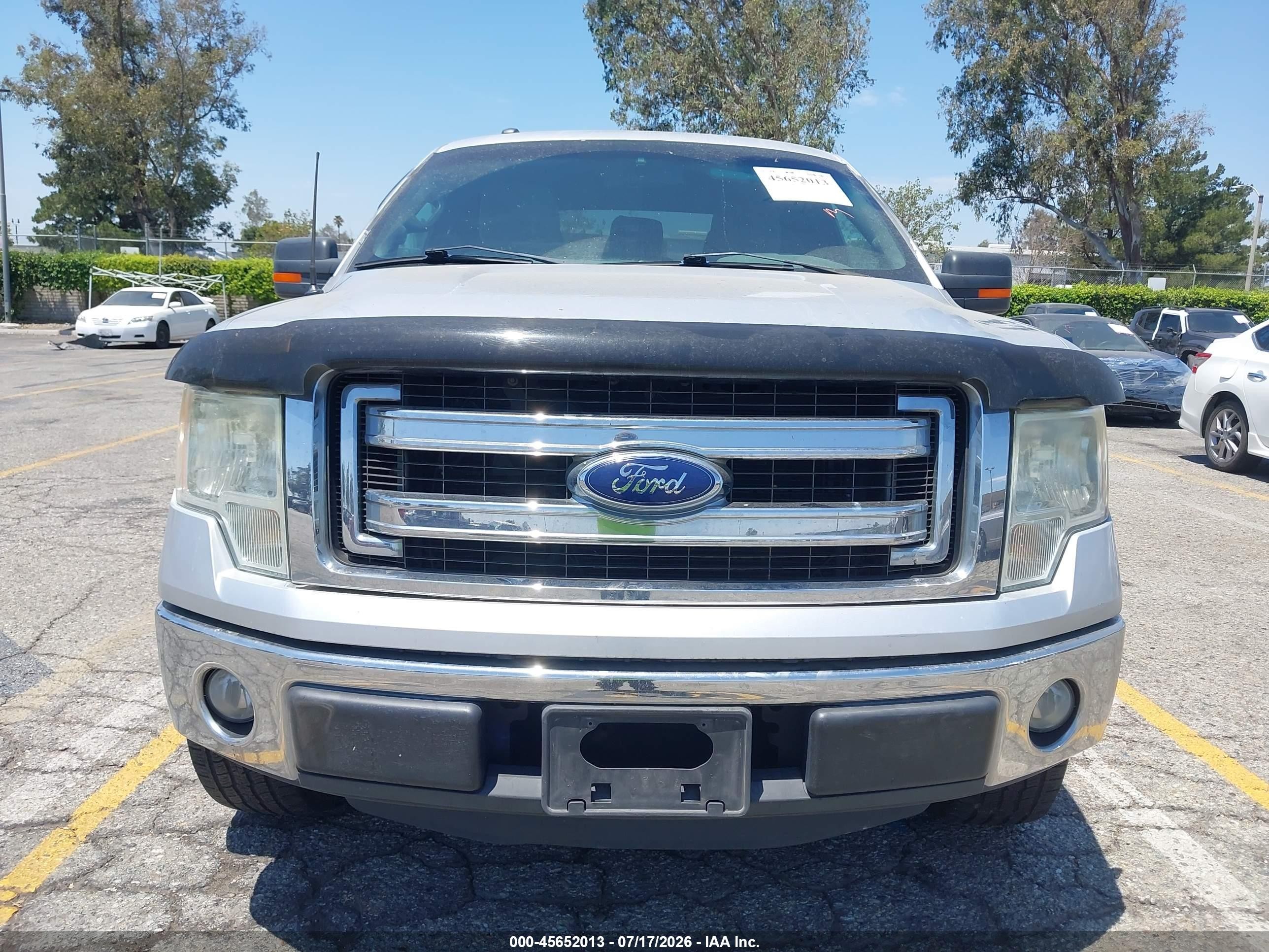 2013 Ford F-150 Xlt Silver vin: 1FTEX1CM4DFC27703