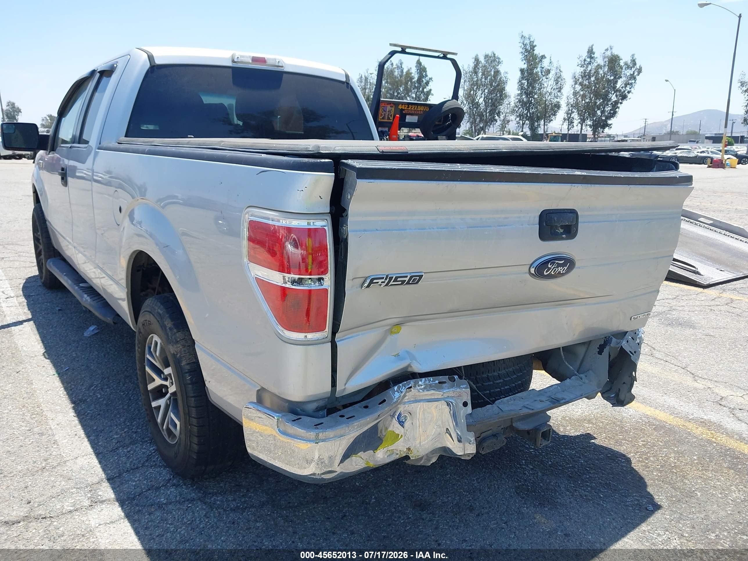 2013 Ford F-150 Xlt Silver vin: 1FTEX1CM4DFC27703