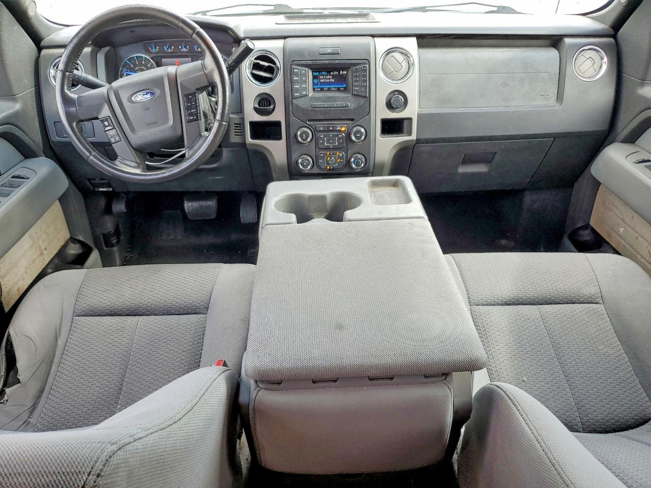 2013 Ford F150 Super Cab White vin: 1FTEX1CM4DFC58966