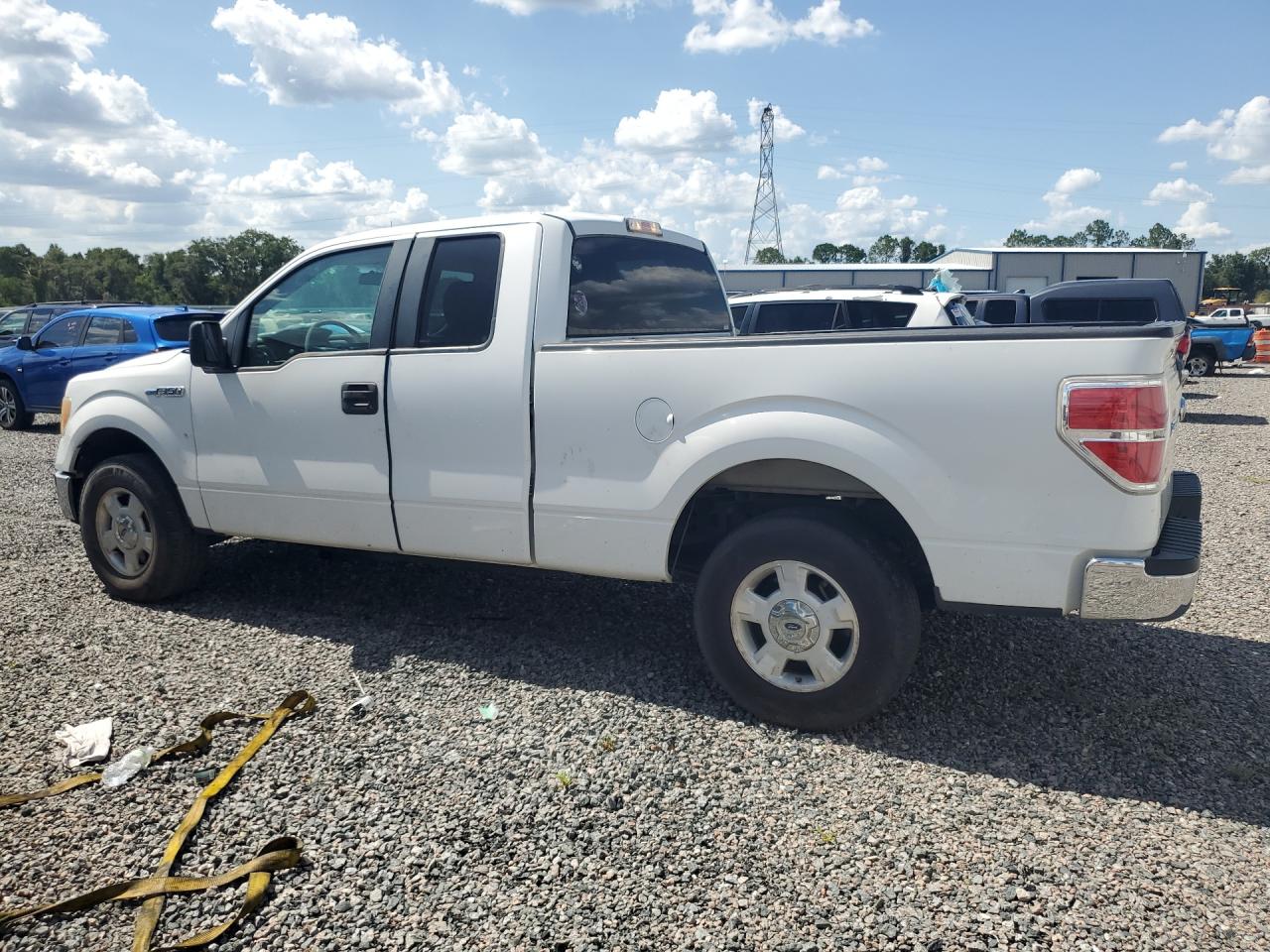 2013 Ford F150 Super Cab Black vin: 1FTEX1CM4DFD27719