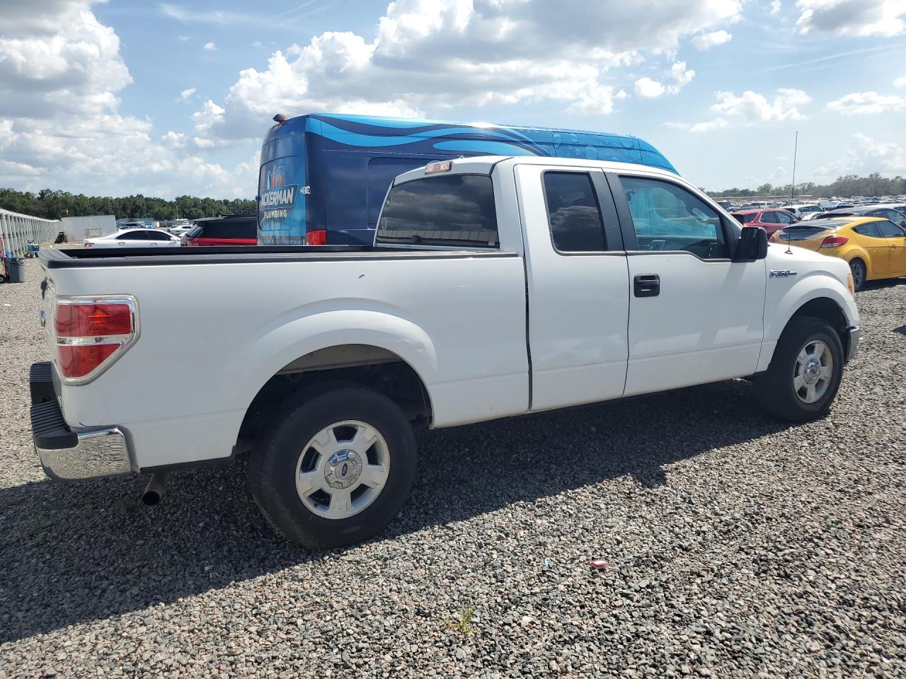 2013 Ford F150 Super Cab Black vin: 1FTEX1CM4DFD27719