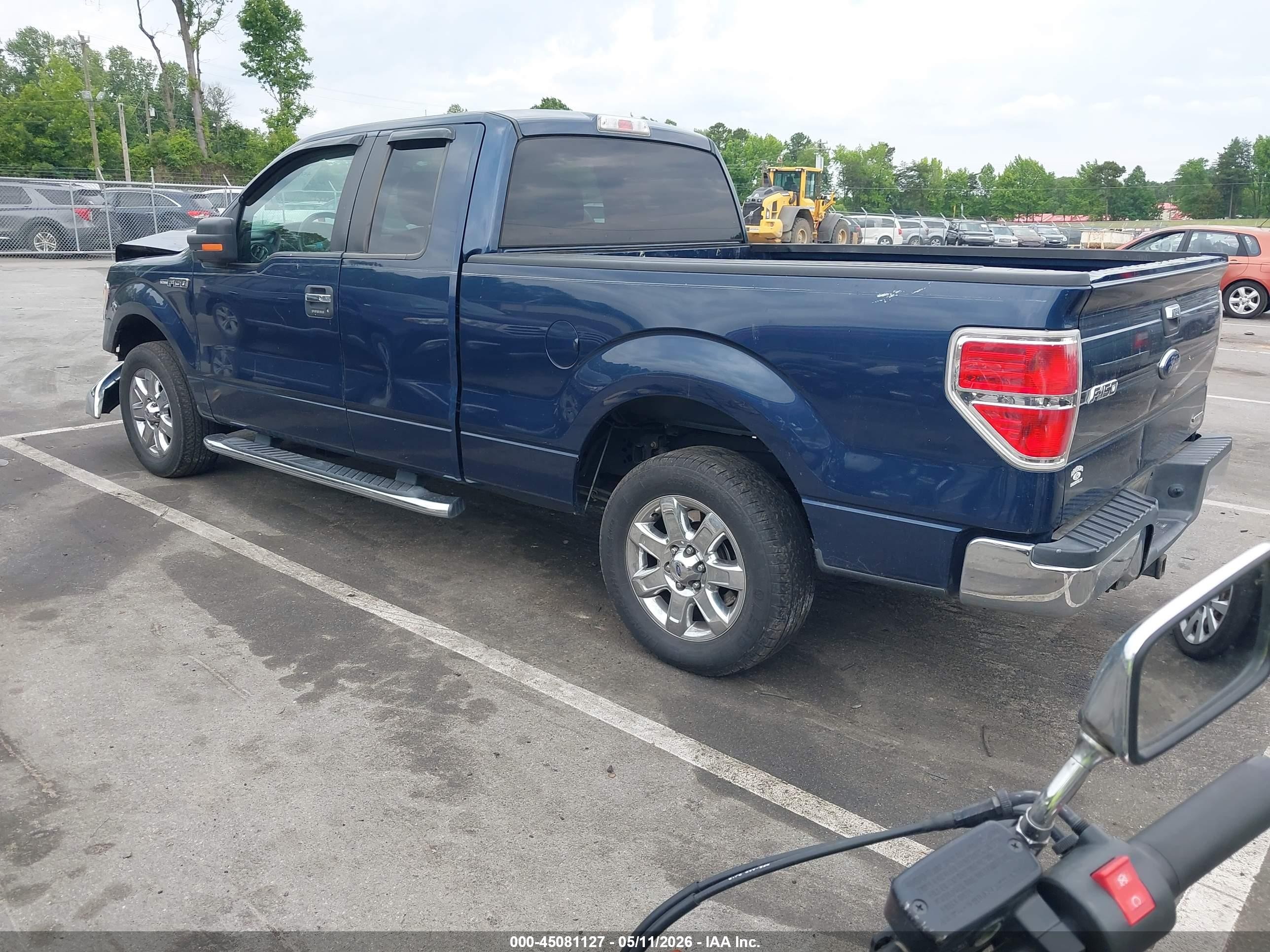 2013 Ford F-150 Xlt Blue vin: 1FTEX1CM4DFD52569