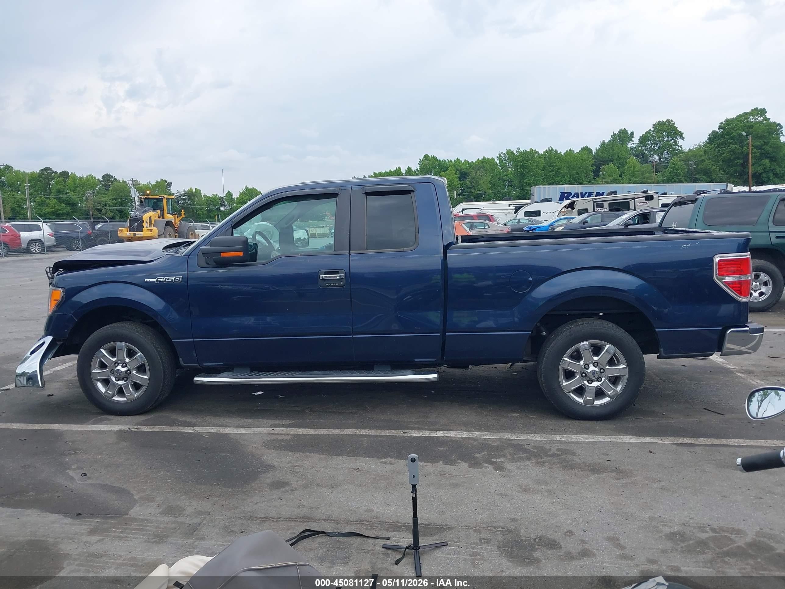 2013 Ford F-150 Xlt Blue vin: 1FTEX1CM4DFD52569