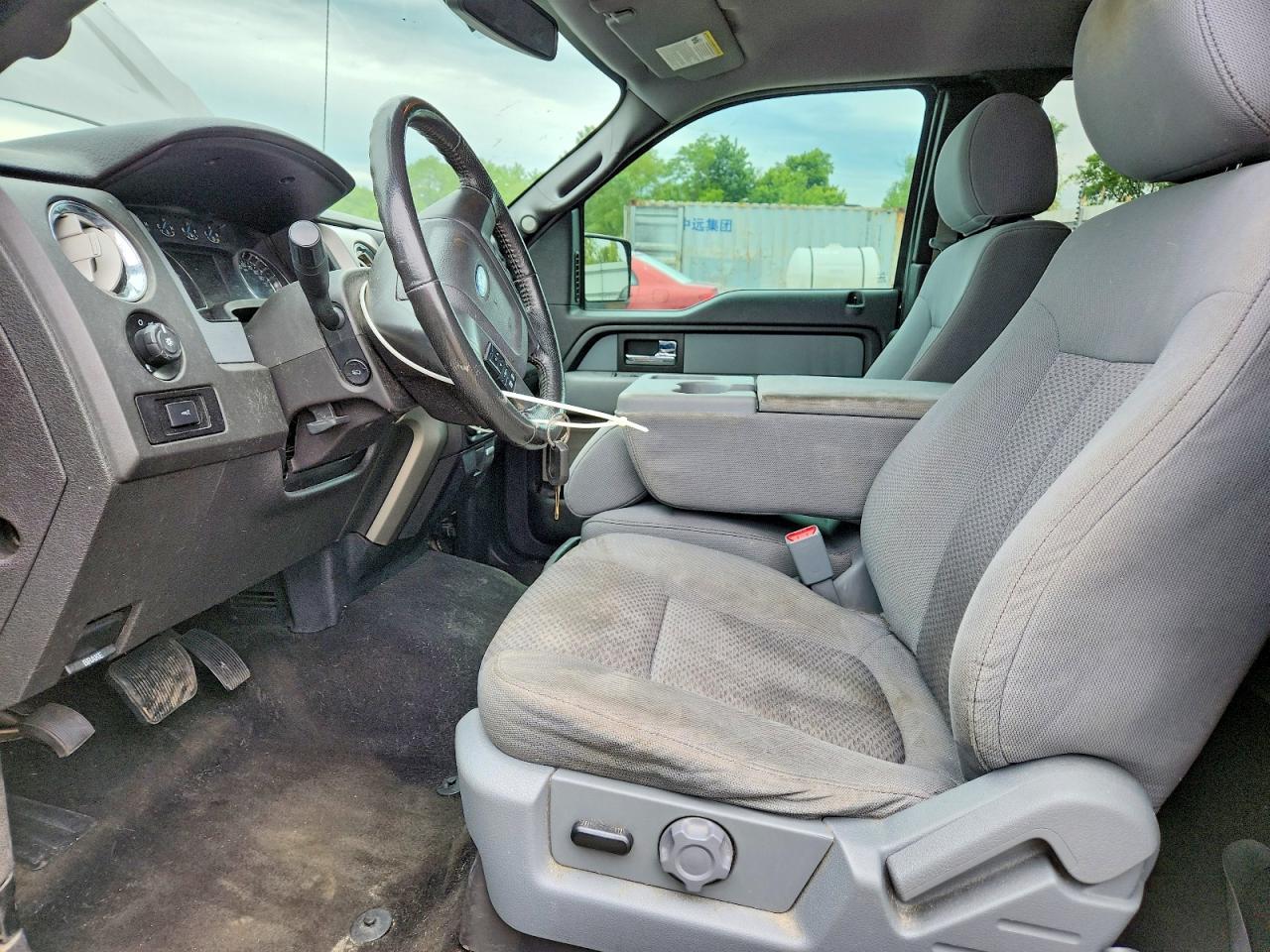 2013 Ford F150 Super Cab Gray vin: 1FTEX1CM4DKF92793