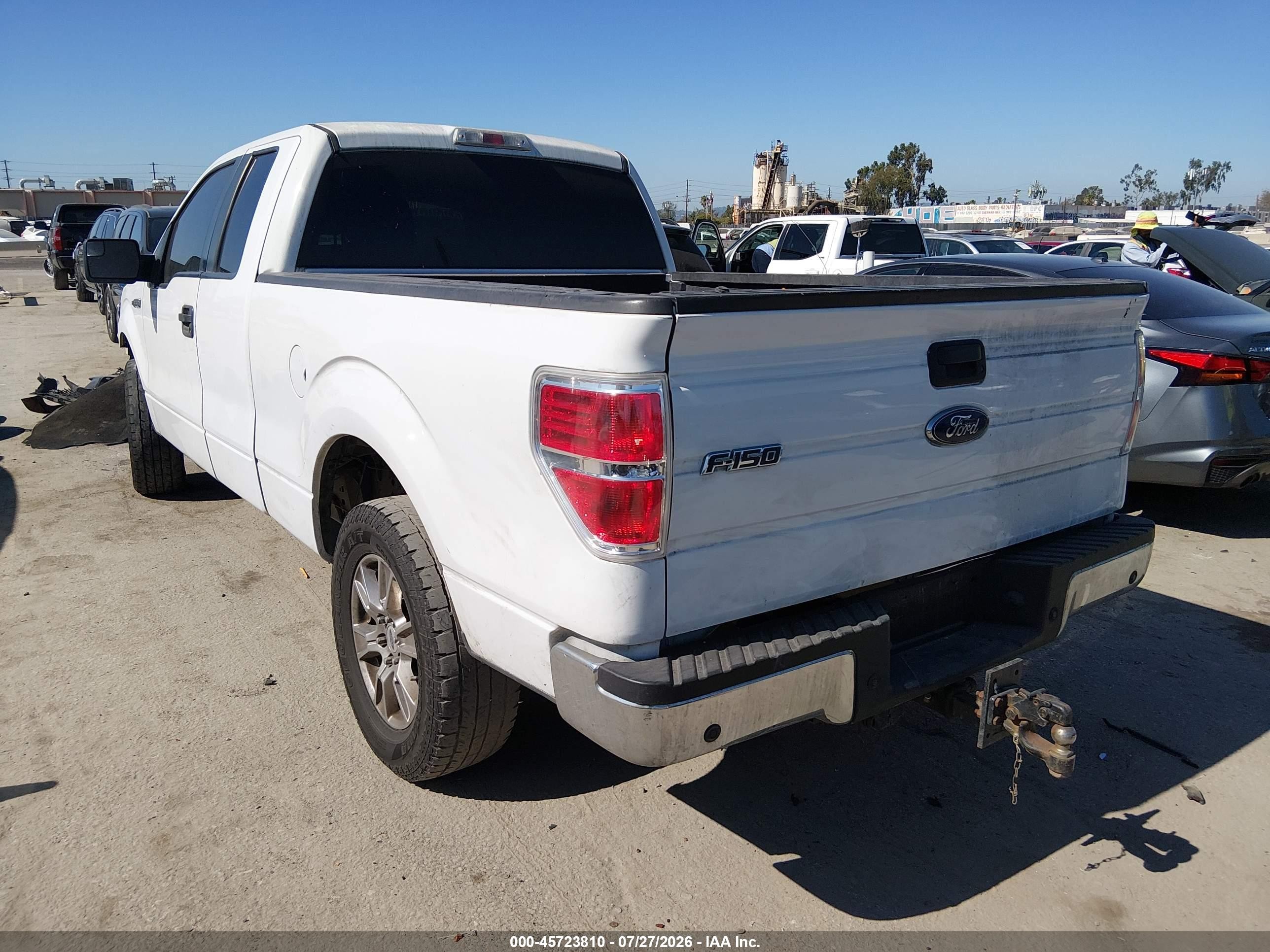 2014 Ford F-150 Xlt Белый vin: 1FTEX1CM4EKE10317