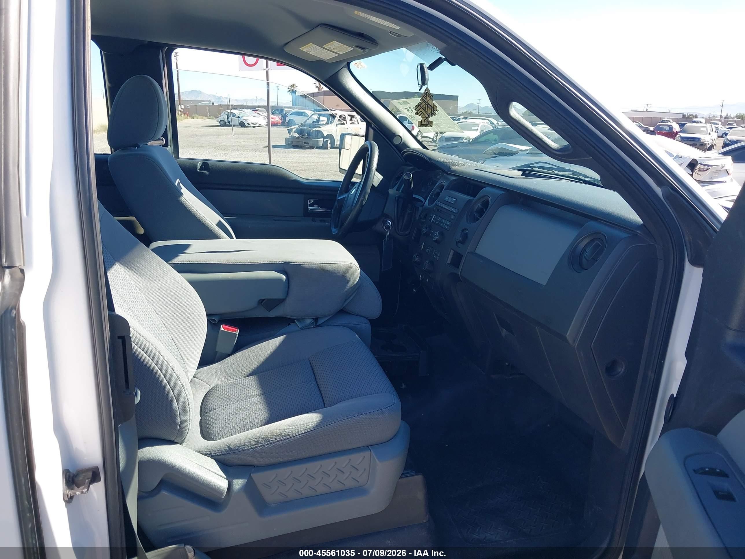 2014 Ford F-150 Stx/xl/xlt White vin: 1FTEX1CM4EKE11743
