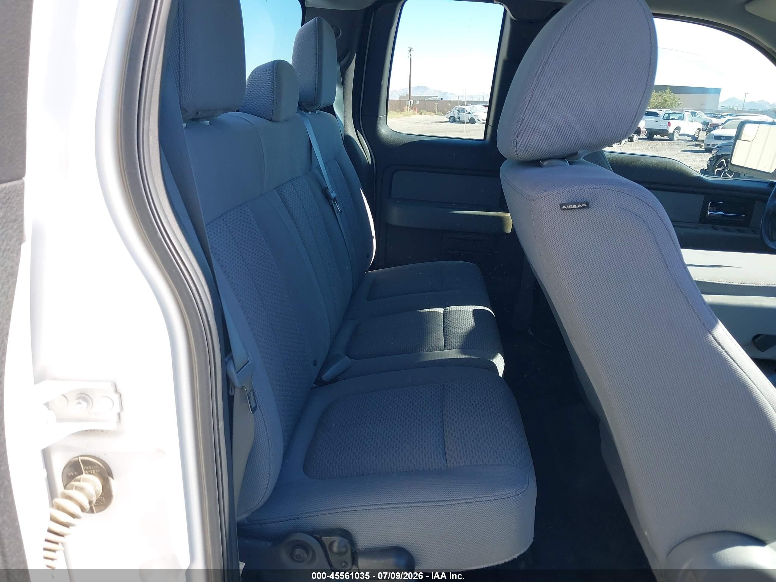 2014 Ford F-150 Stx/xl/xlt White vin: 1FTEX1CM4EKE11743
