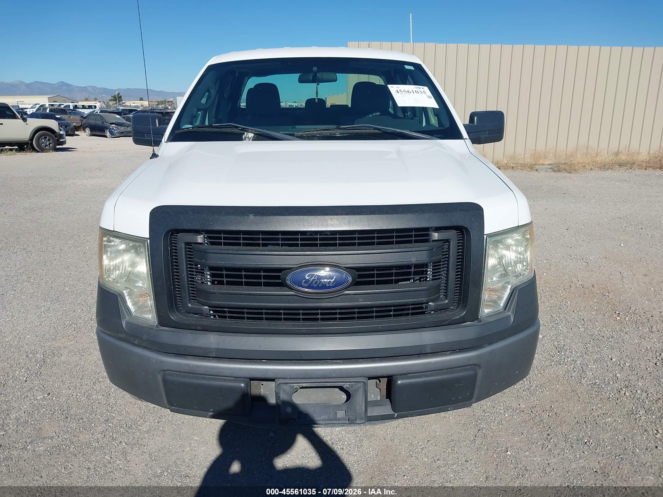 2014 Ford F-150 Stx/xl/xlt White vin: 1FTEX1CM4EKE11743