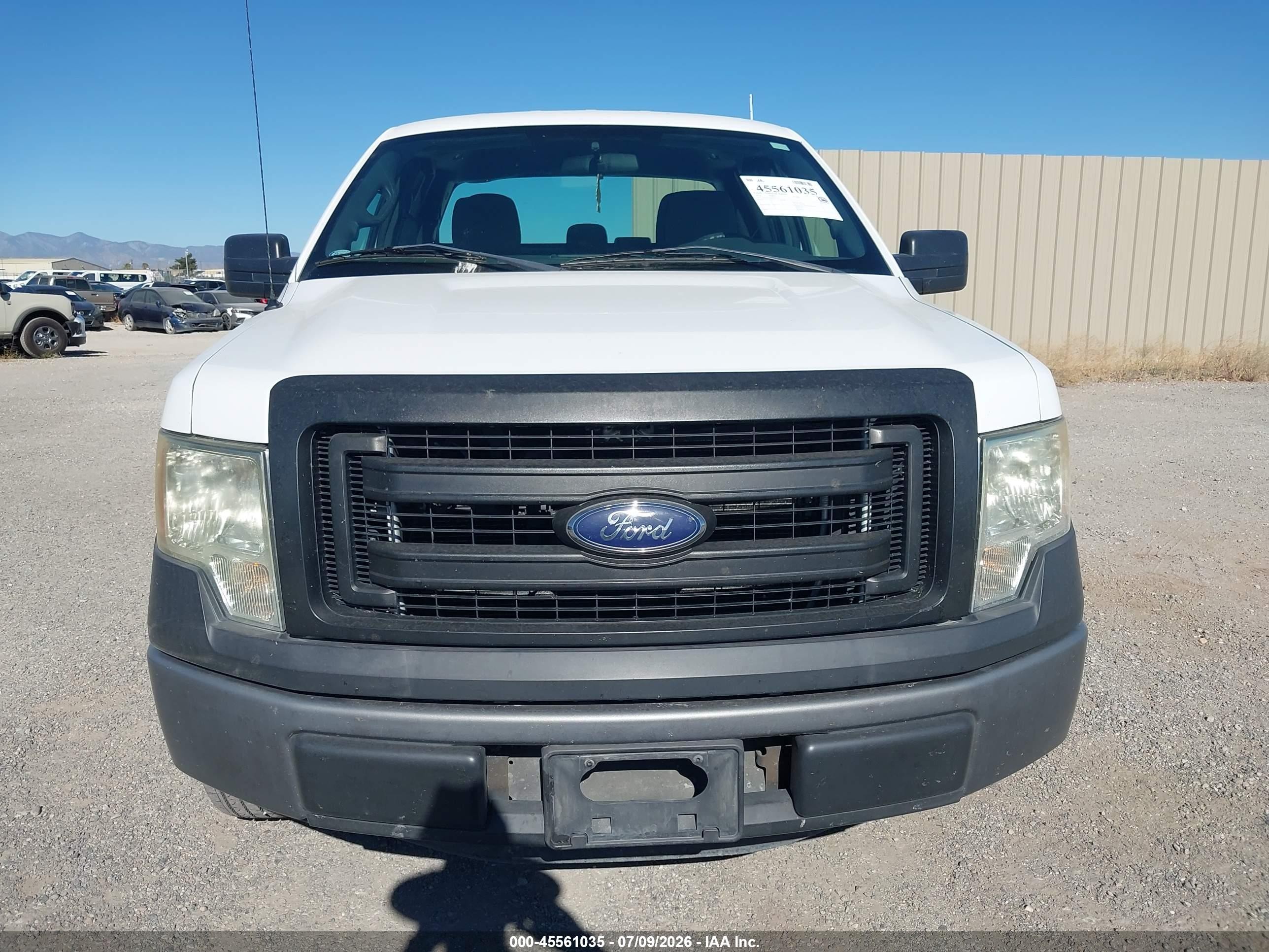 2014 Ford F-150 Stx/xl/xlt White vin: 1FTEX1CM4EKE11743