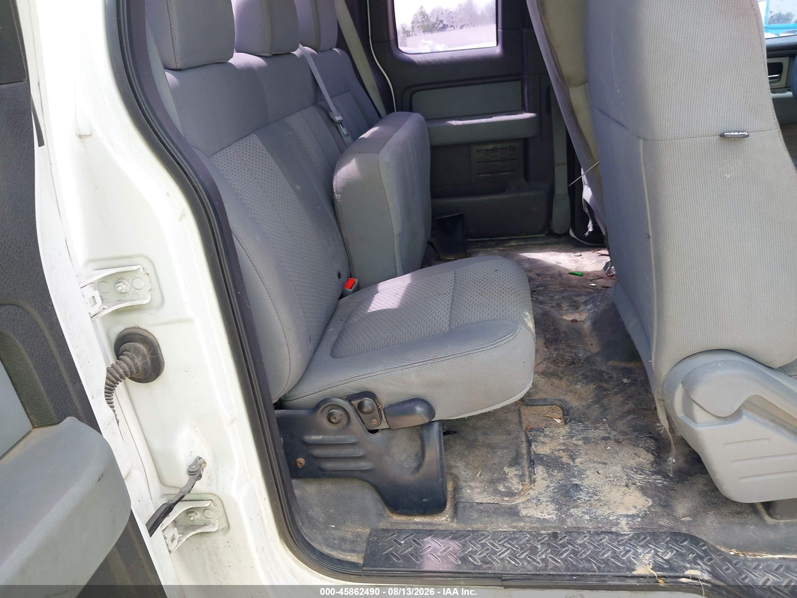 2011 Ford F-150 Xl White vin: 1FTEX1CM5BFA48907