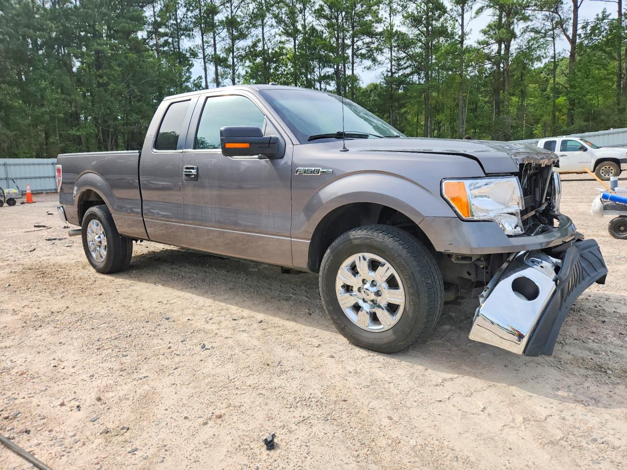 2012 Ford F150 Super Cab Gray vin: 1FTEX1CM5CFA09073