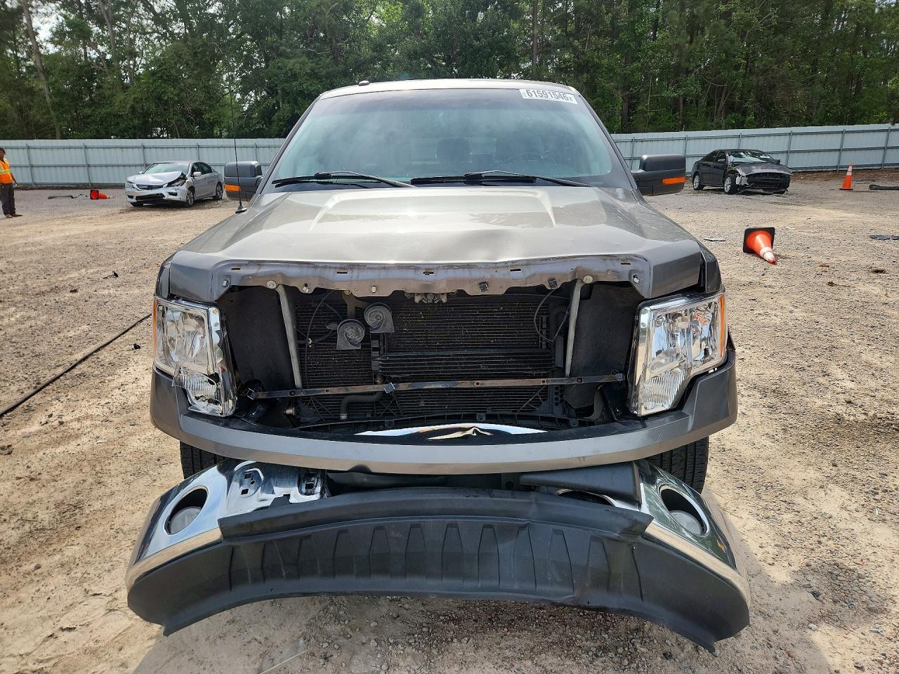 2012 Ford F150 Super Cab Gray vin: 1FTEX1CM5CFA09073