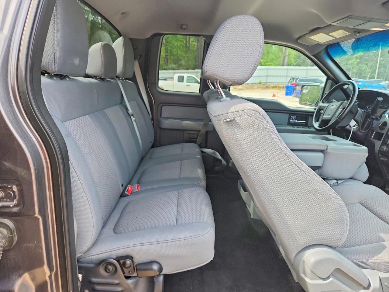 2012 Ford F150 Super Cab Gray vin: 1FTEX1CM5CFA09073