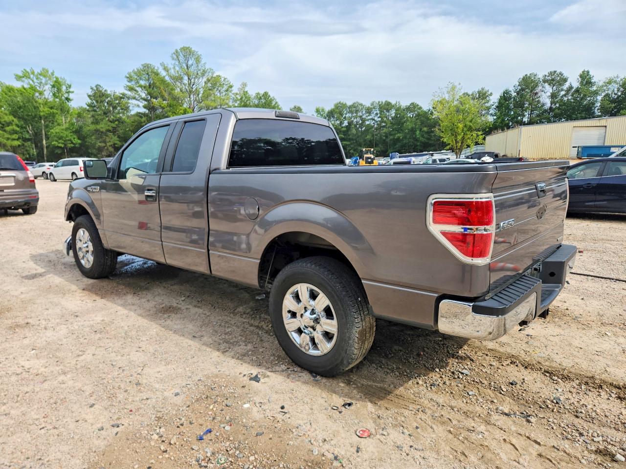 2012 Ford F150 Super Cab Gray vin: 1FTEX1CM5CFA09073