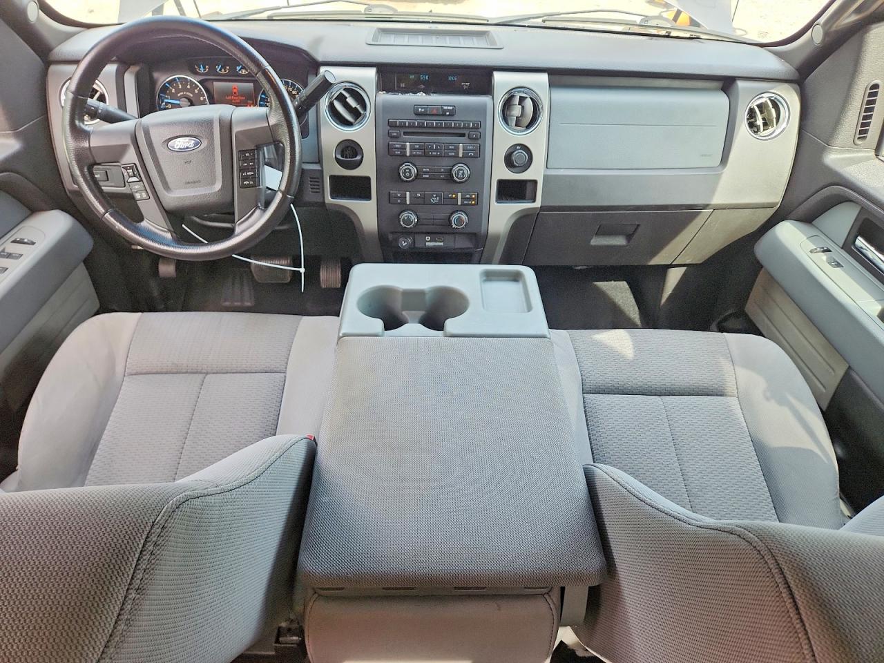 2012 Ford F150 Super Cab Gray vin: 1FTEX1CM5CFA09073