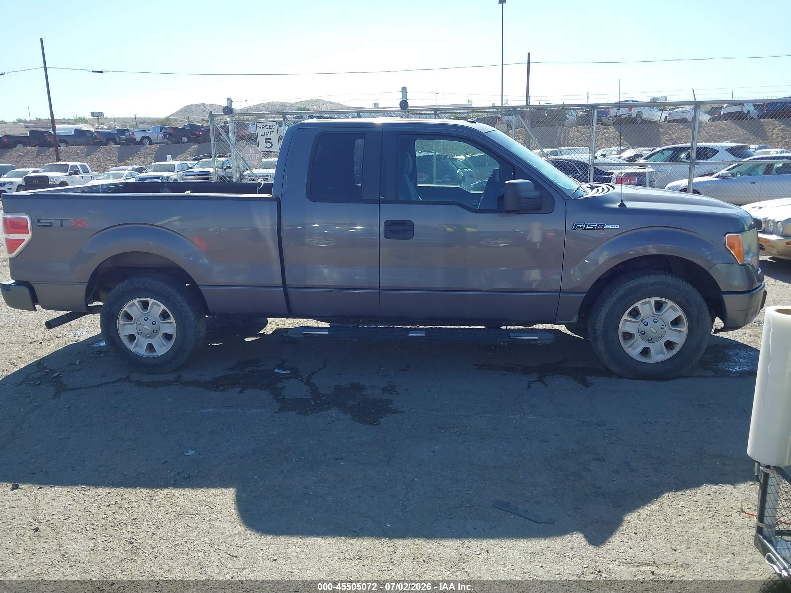2012 Ford F-150 Stx Gray vin: 1FTEX1CM5CKD04021