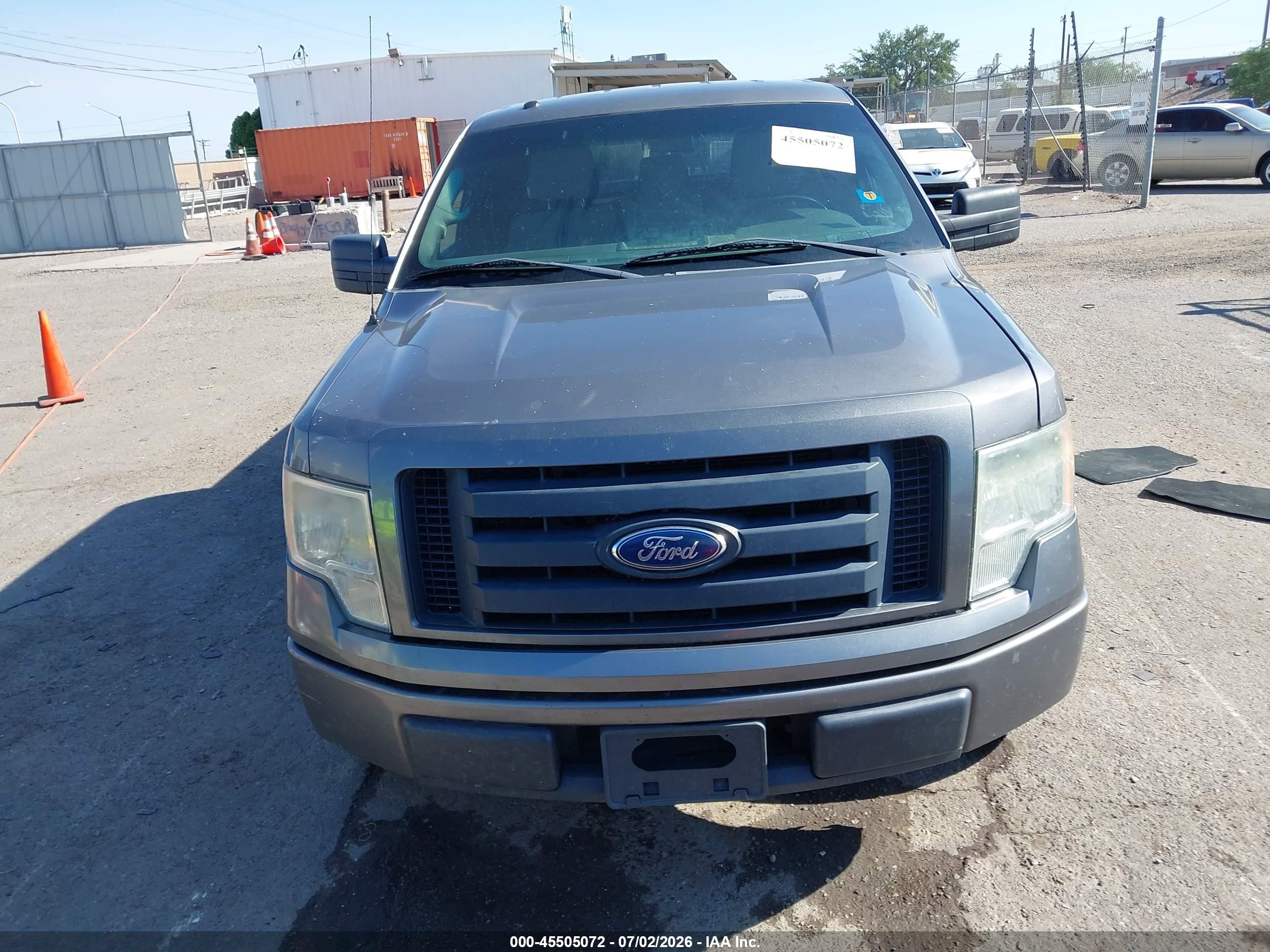 2012 Ford F-150 Stx Gray vin: 1FTEX1CM5CKD04021
