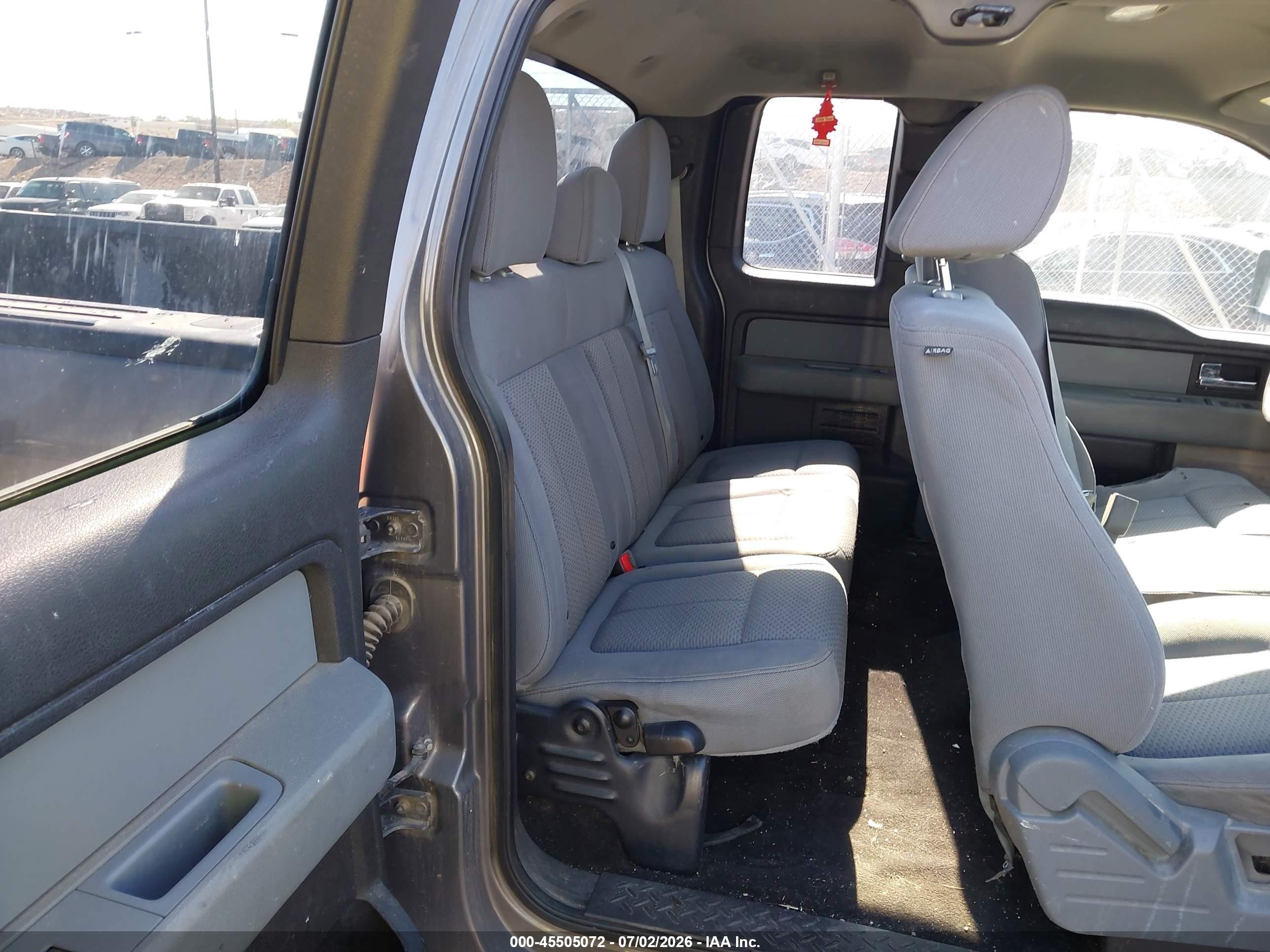 2012 Ford F-150 Stx Gray vin: 1FTEX1CM5CKD04021