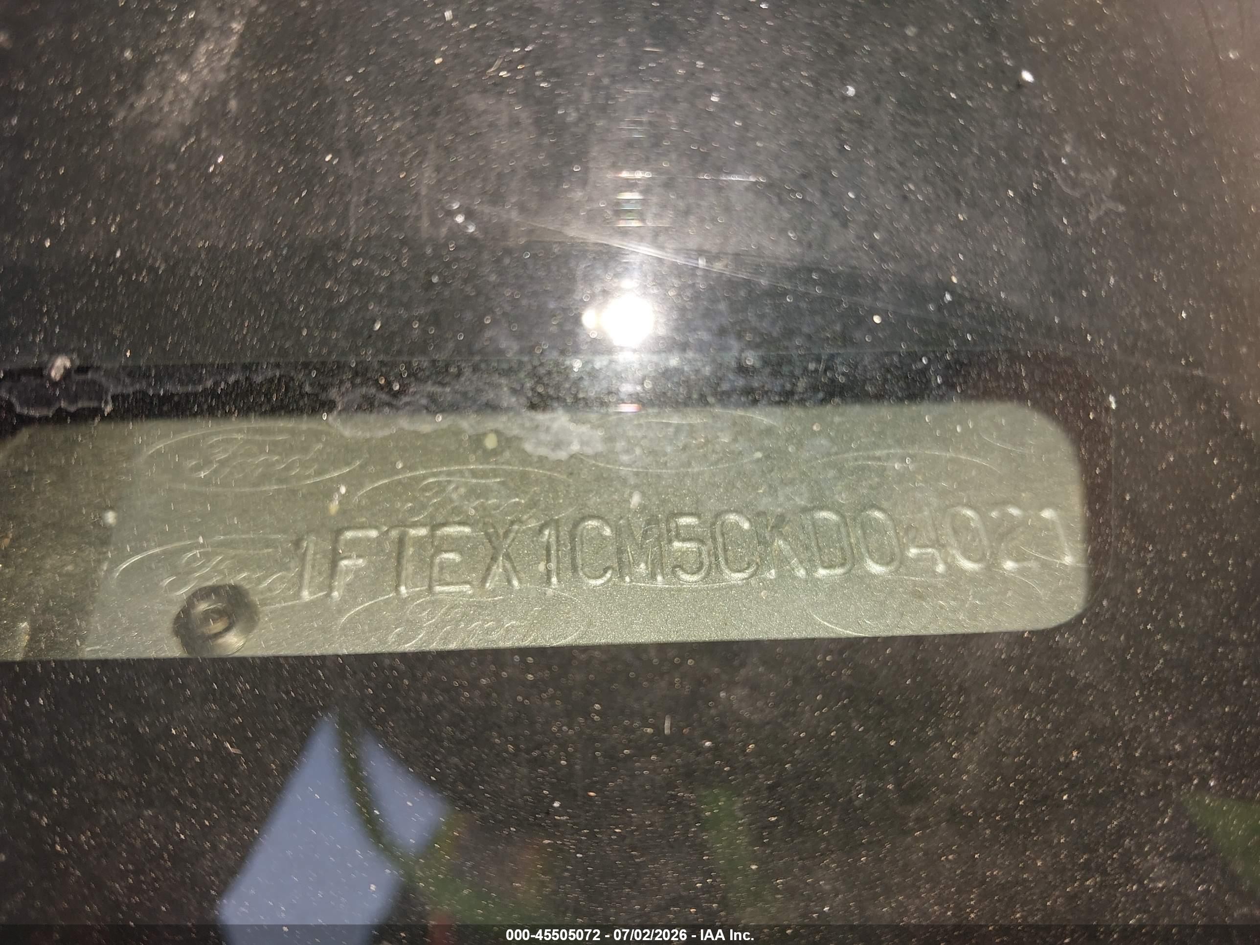 2012 Ford F-150 Stx Gray vin: 1FTEX1CM5CKD04021