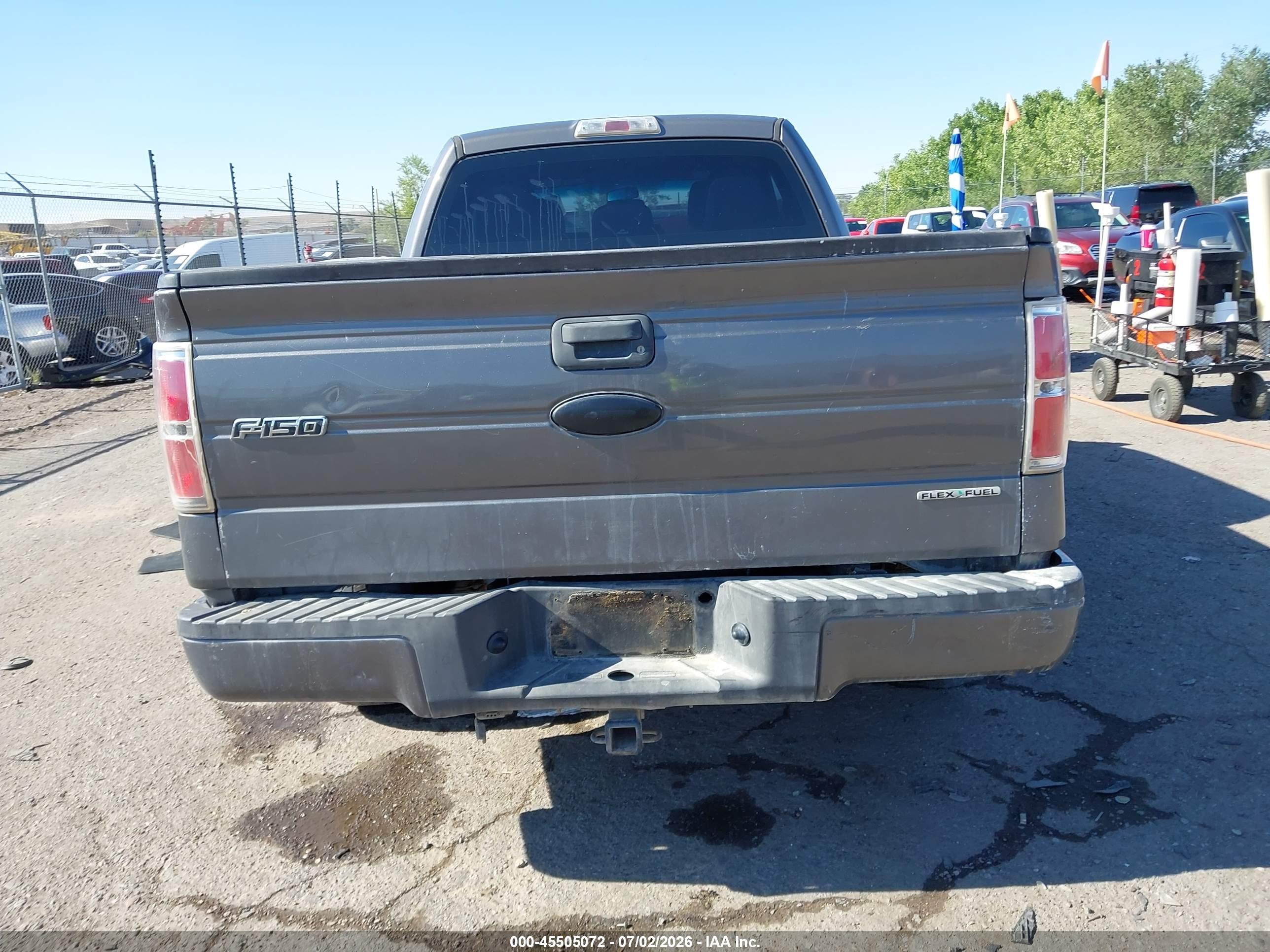 2012 Ford F-150 Stx Gray vin: 1FTEX1CM5CKD04021