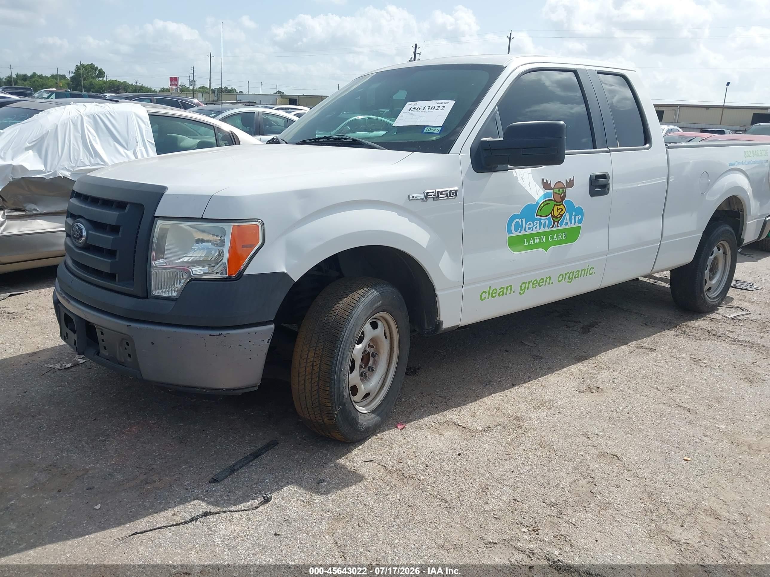 2012 Ford F-150 Xl White vin: 1FTEX1CM5CKD83643
