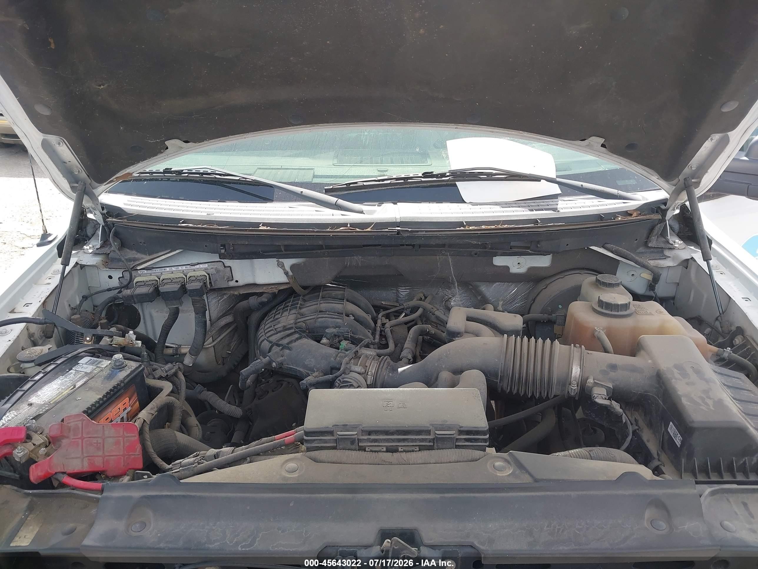 2012 Ford F-150 Xl White vin: 1FTEX1CM5CKD83643