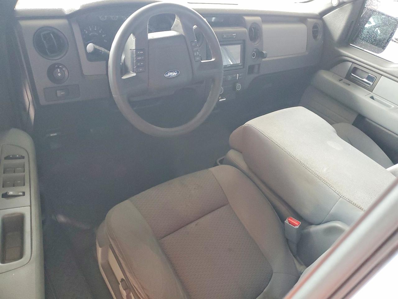 2013 Ford F150 Super Cab Silver vin: 1FTEX1CM5DFB59329