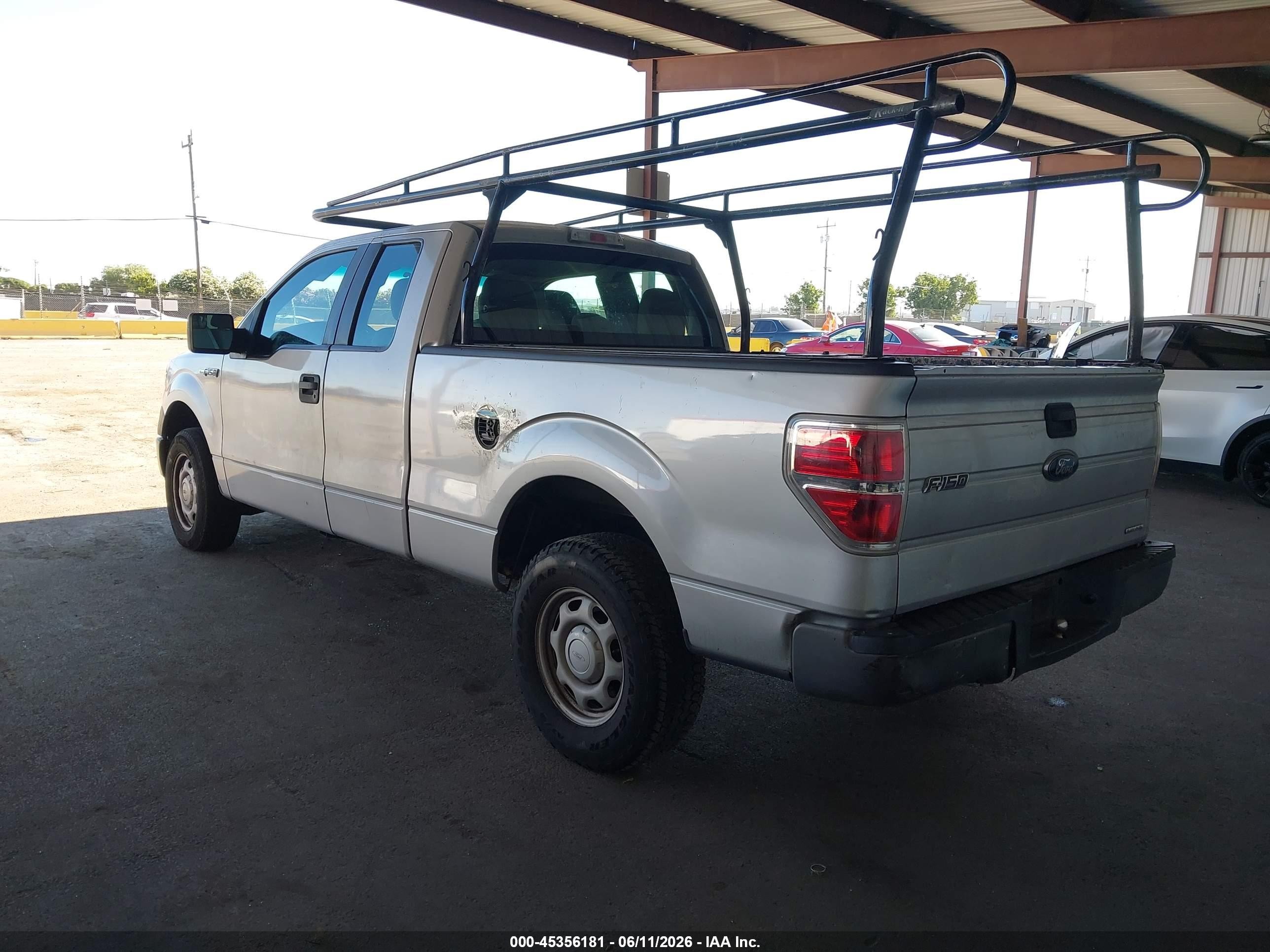2013 Ford F-150 Xl Silver vin: 1FTEX1CM5DFC50455