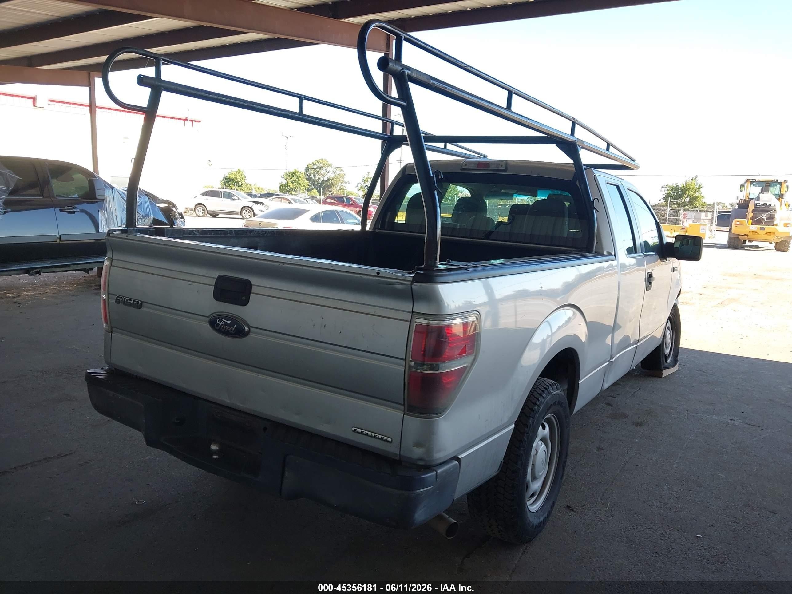 2013 Ford F-150 Xl Silver vin: 1FTEX1CM5DFC50455