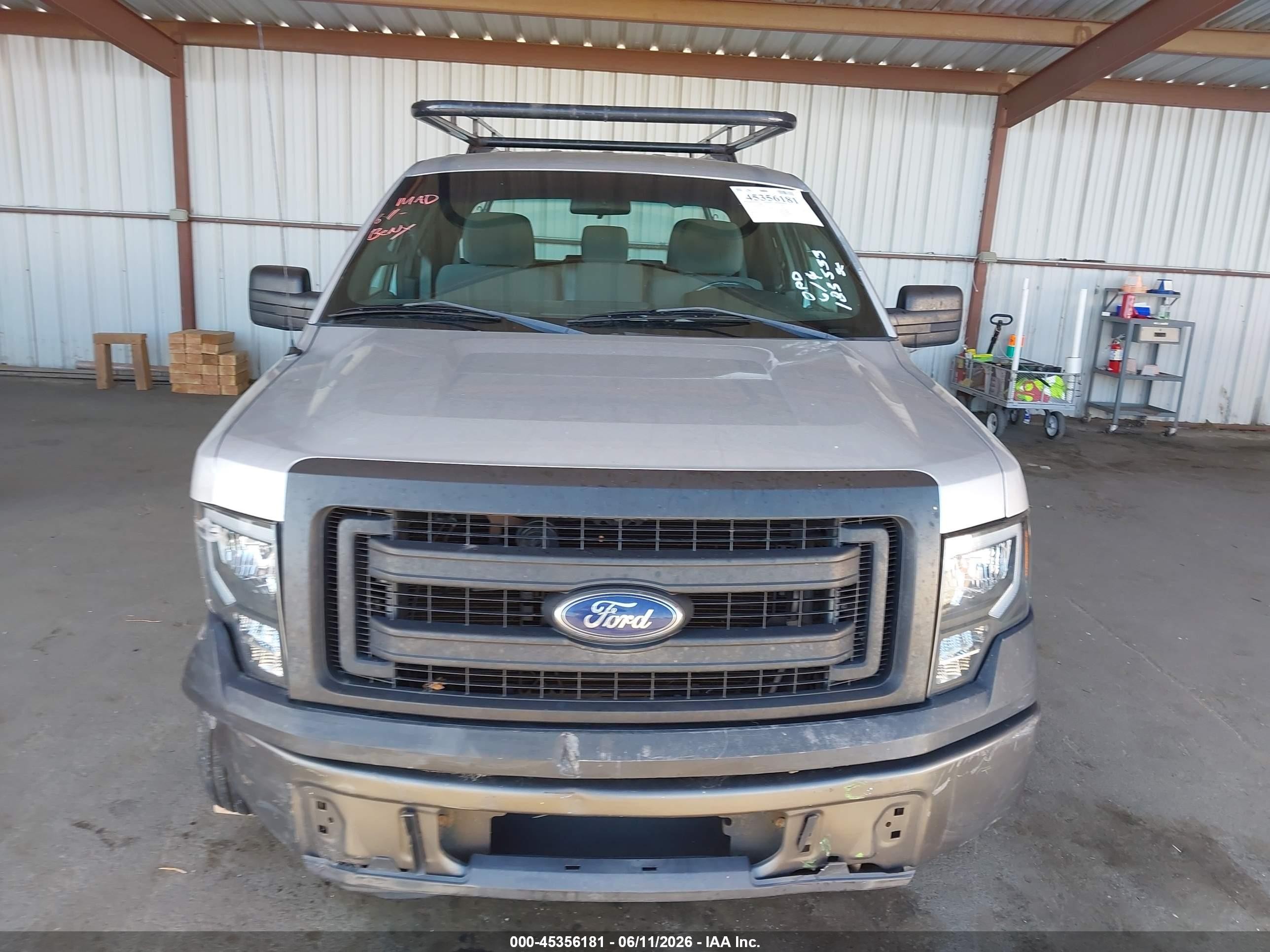2013 Ford F-150 Xl Silver vin: 1FTEX1CM5DFC50455